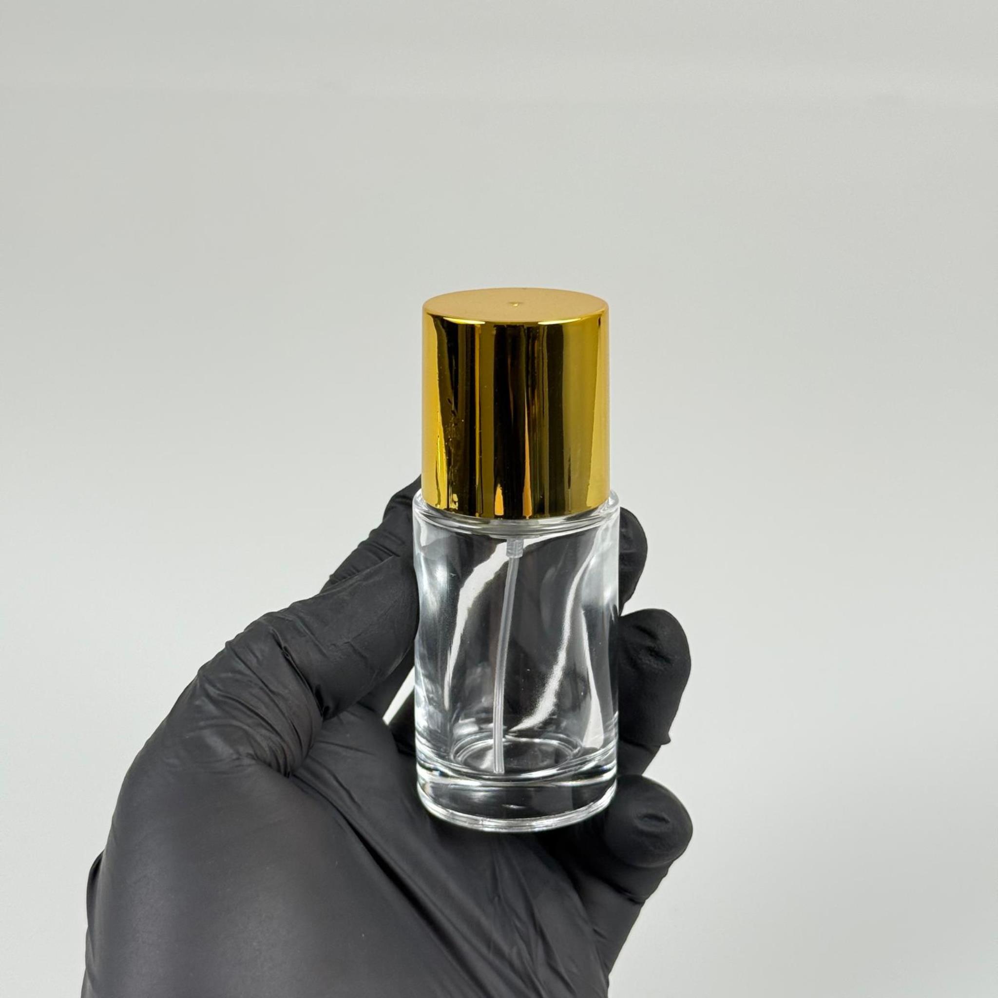 30 ML SİLİNDİR MODEL SAVAGE PARFÜM ŞİŞESİ - GÜMÜŞ METAL SPREYLİ + GOLD GENİŞ KAPAKLI (AĞIZ 15 MM GEÇME KOLAY KAPAMA)