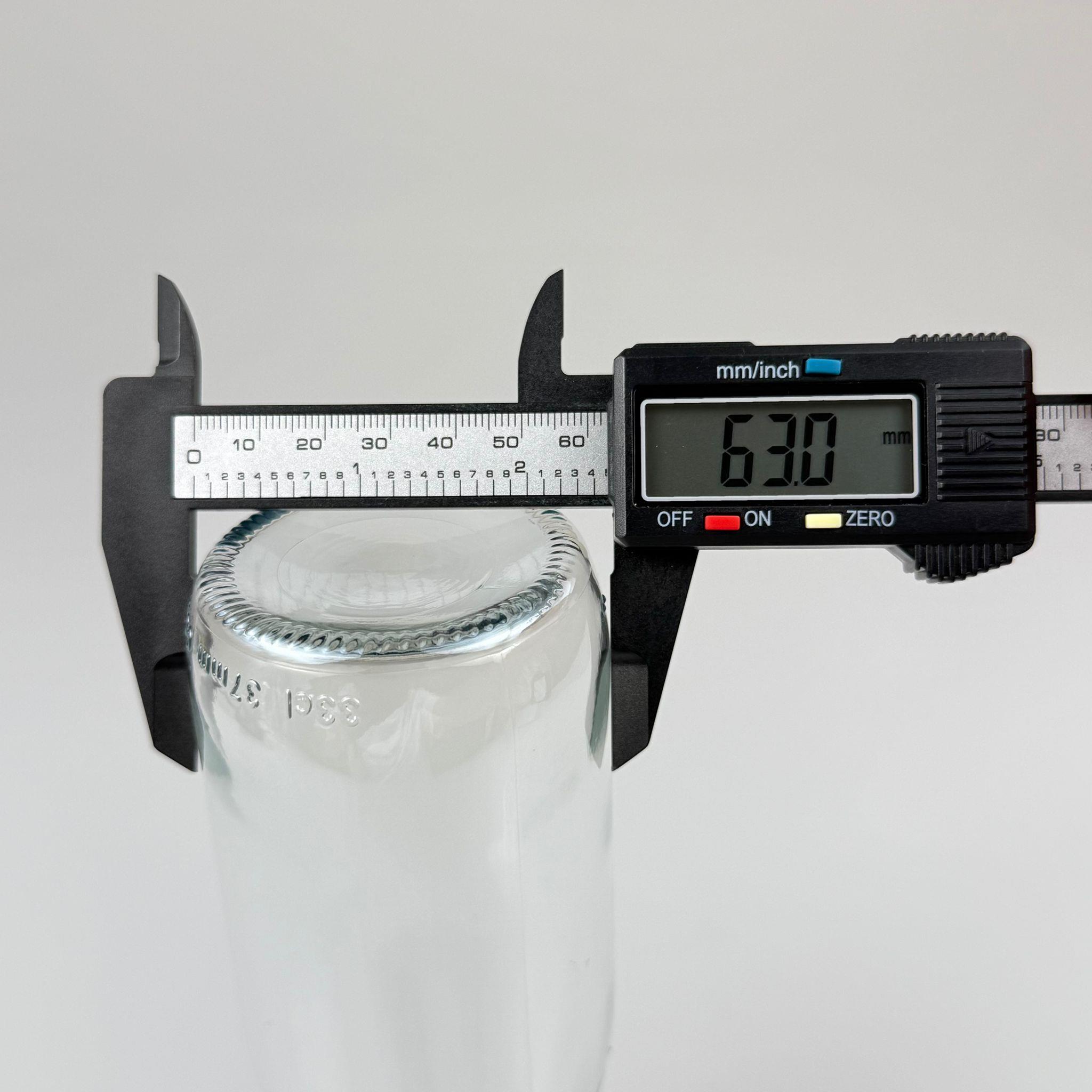 330 CC CAM ŞİŞE - MAVİ KİLİTLİ KAPAKLI - 330 ML CAM ŞİŞE