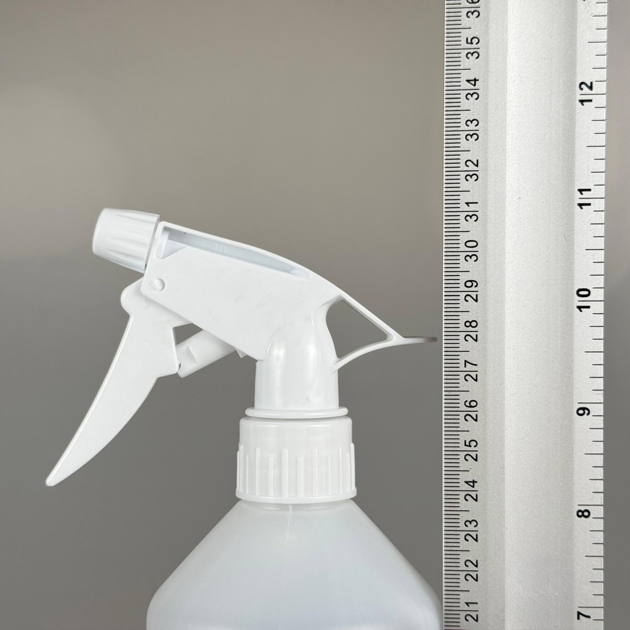 1000 CC TİNER ŞİŞESİ - BEYAZ DOZAJLI KİMYASALA DAYANIKLI TRİGER TETİK SPREYLİ - 1000 ML KİMYASALA DAYANIKLI PLASTİK ŞİŞE - 1 LT POLİETİLEN ŞİŞE - UZUN