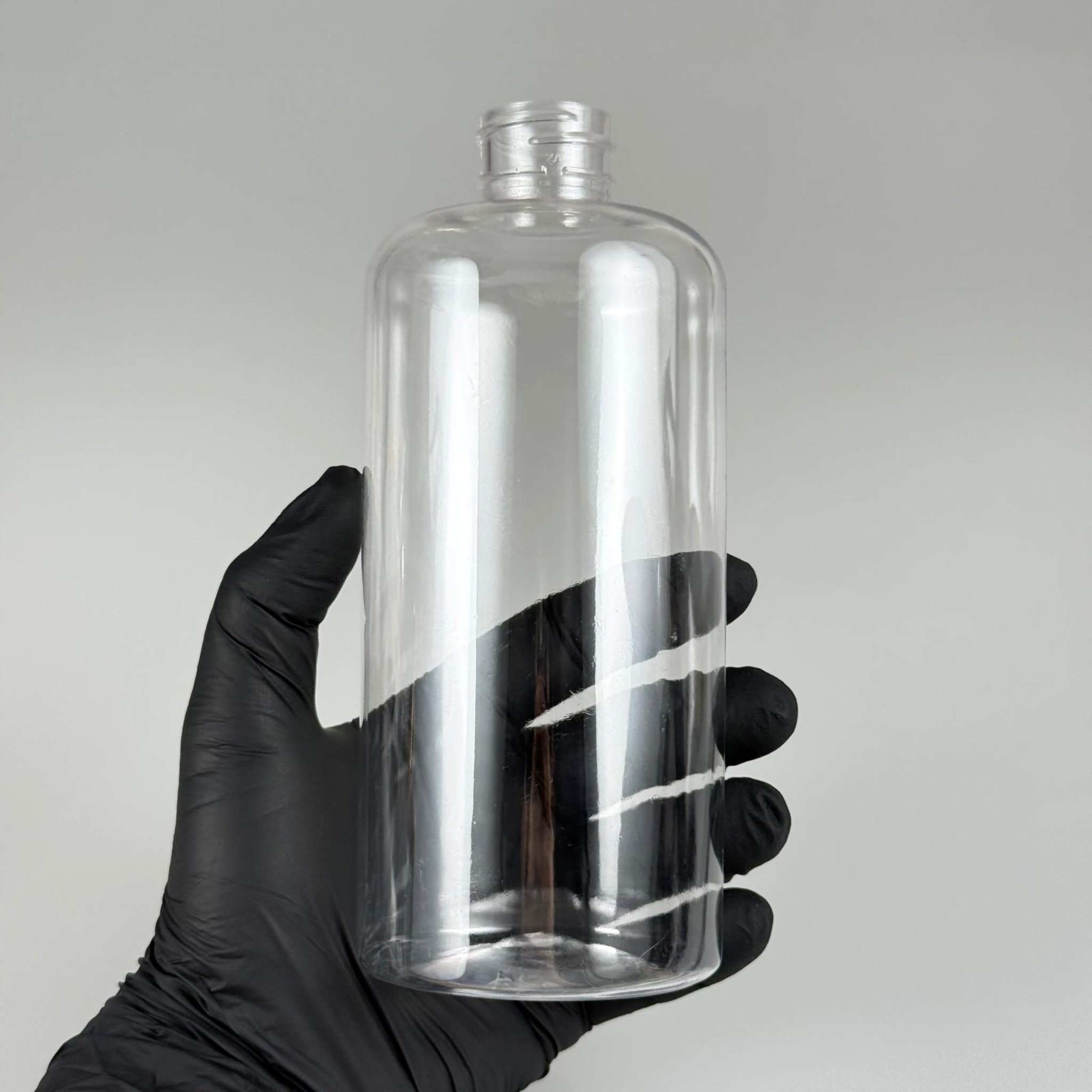 500 CC UZUN SİLİNDİR PET ŞİŞE KALIN (26 GR) KAPAKSIZ - 28 AĞIZ - 500 ML PET ŞİŞE