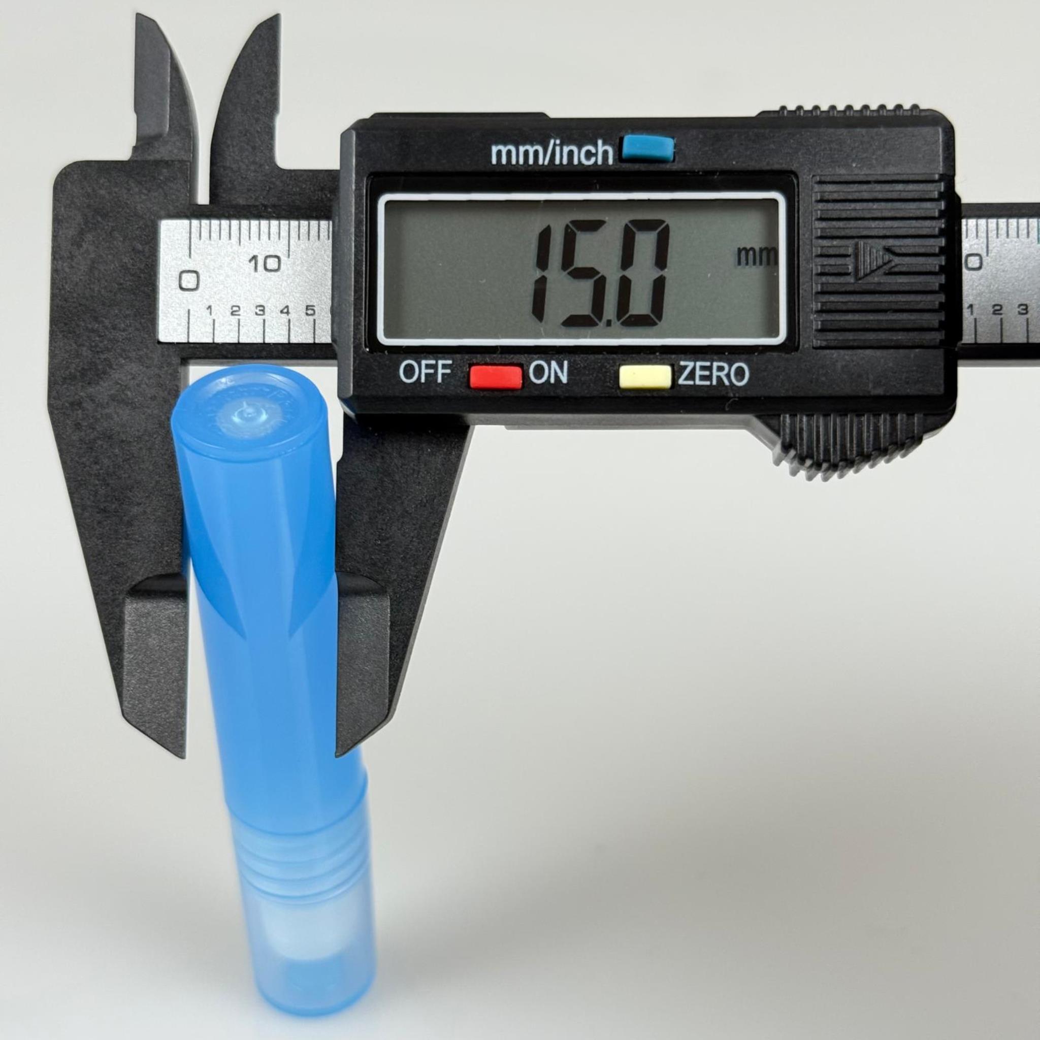 2,5 CC PLASTİK ROLL-ON ŞİŞE - BİLYELİ ŞİŞE - MİS ŞİŞESİ - ESANS ŞİŞESİ - KOKU - ŞİŞESİ - PARFÜMERİ ŞİŞESİ - MAVİ