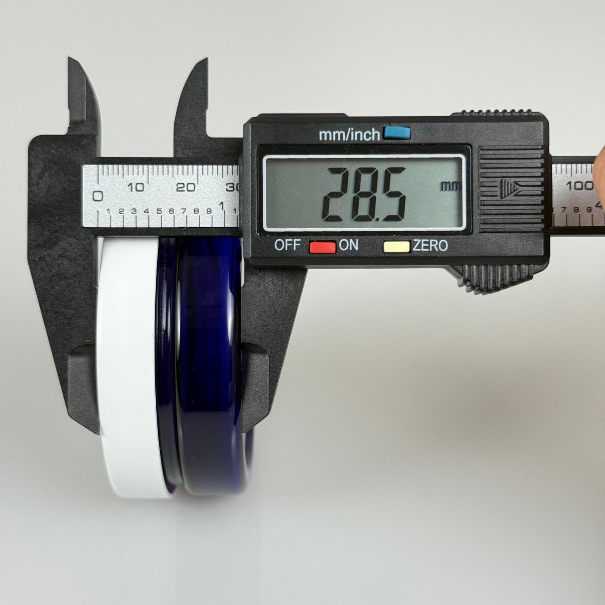 50 ML SERT PET KAVANOZ + BEYAZ PLASTİK KAPAK + İÇ TIPA - 50 CC KALIN MAVİ PLASTİK KAVANOZ BEYAZ PLASTİK KAPAKLI İÇ TIPALI TAKIM - KREM KAVANOZLARI