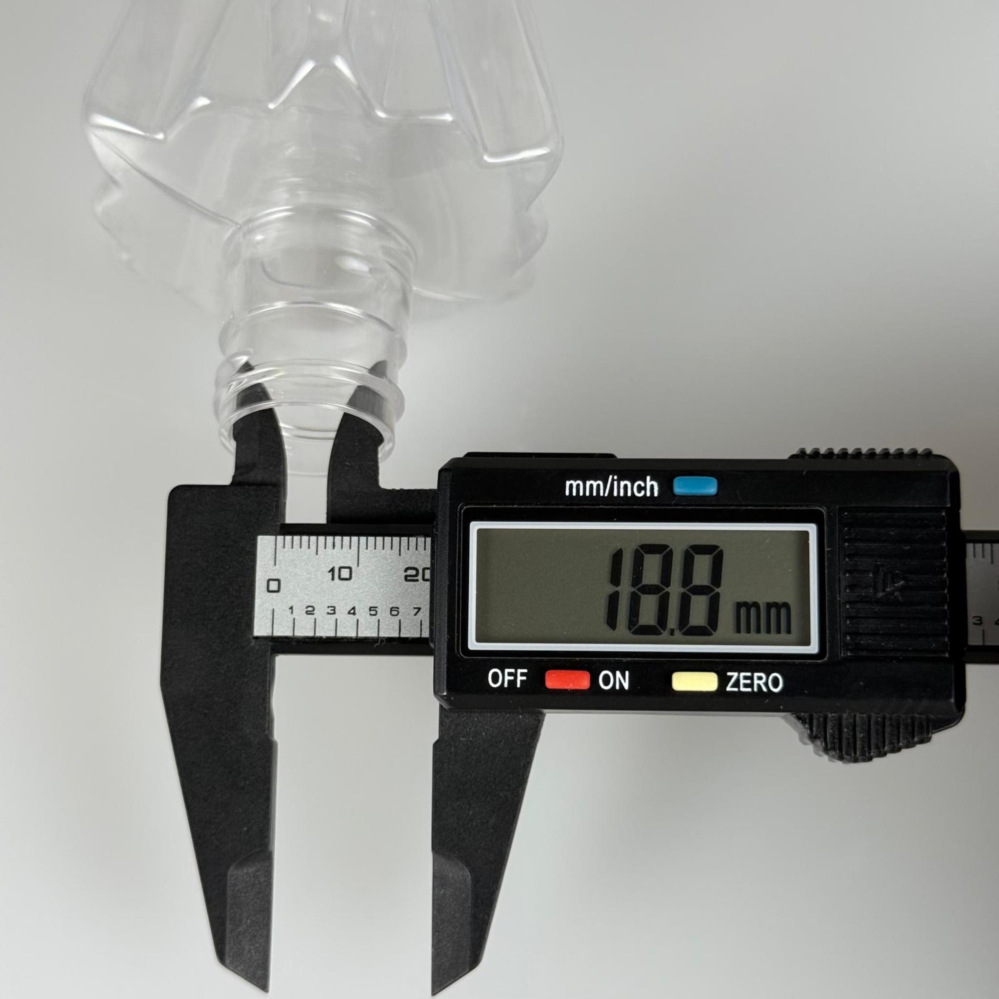 300 CC KOLONYA ŞİŞESİ - ELMAS MODEL - 24 AĞIZ (27 GR) - 300 ML PET KOLONYA ŞİŞESİ