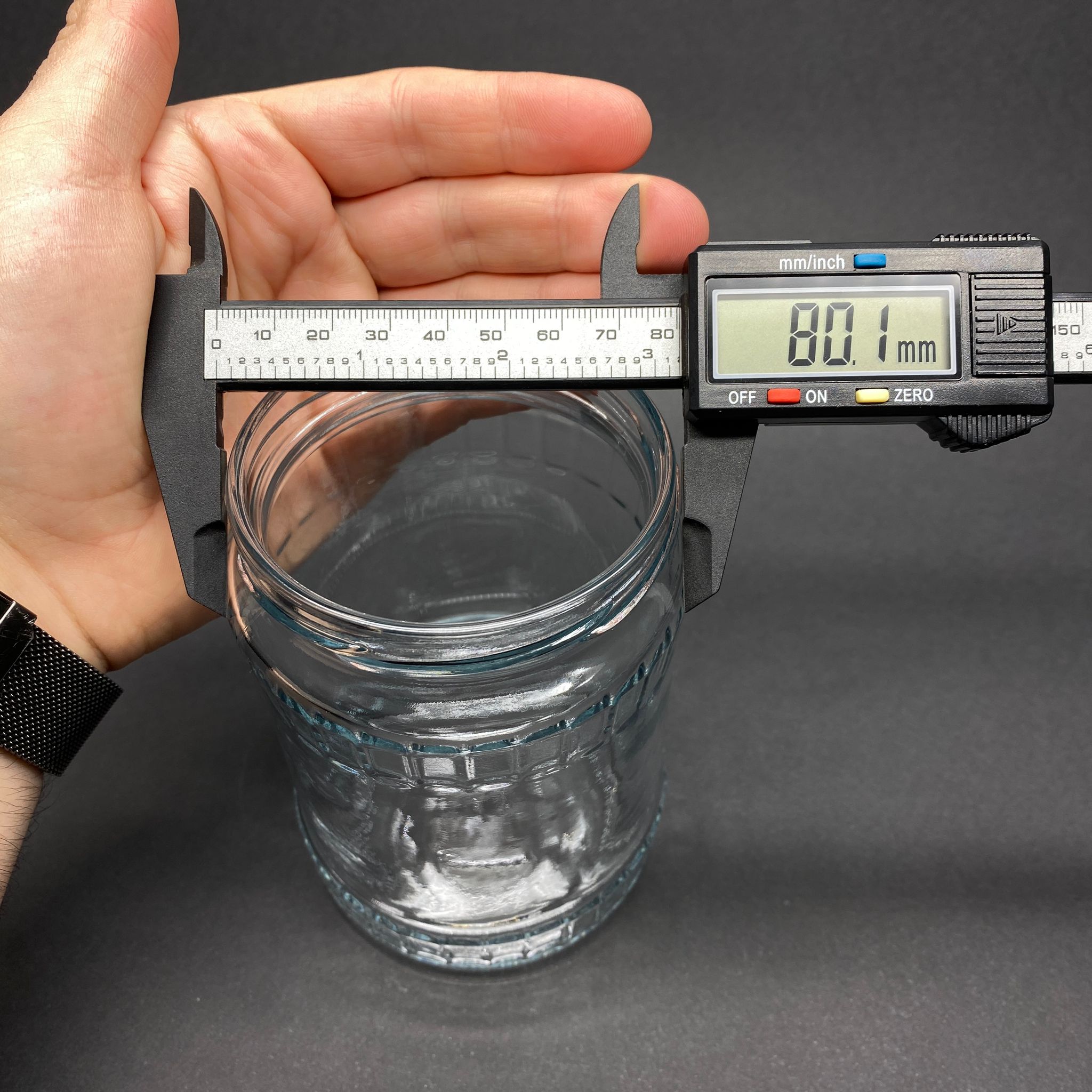 580 CC FASİT CAM KAVANOZ KAPAKSIZ (82 AĞIZ) - 580 ML FACET CAM KAVANOZ - ŞİŞECAM ÜRÜN KODU: 150458