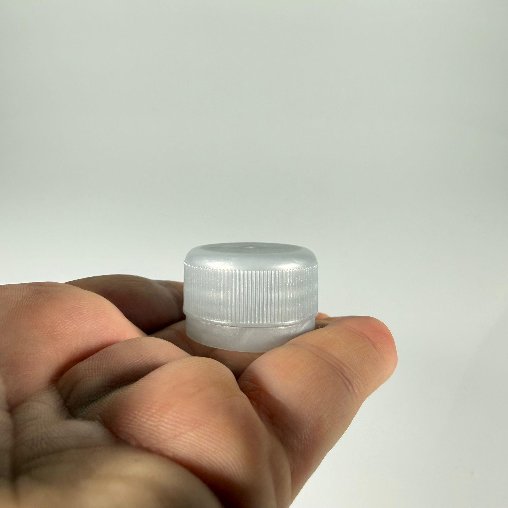 28 MM MEŞRUBAT KAPAĞI GÜMÜŞ - KOLA VE MEŞRUBAT ŞİŞELERİ İÇİN PLASTİK KAPAK - PCO UZUN ÇENE KAPAK DS28