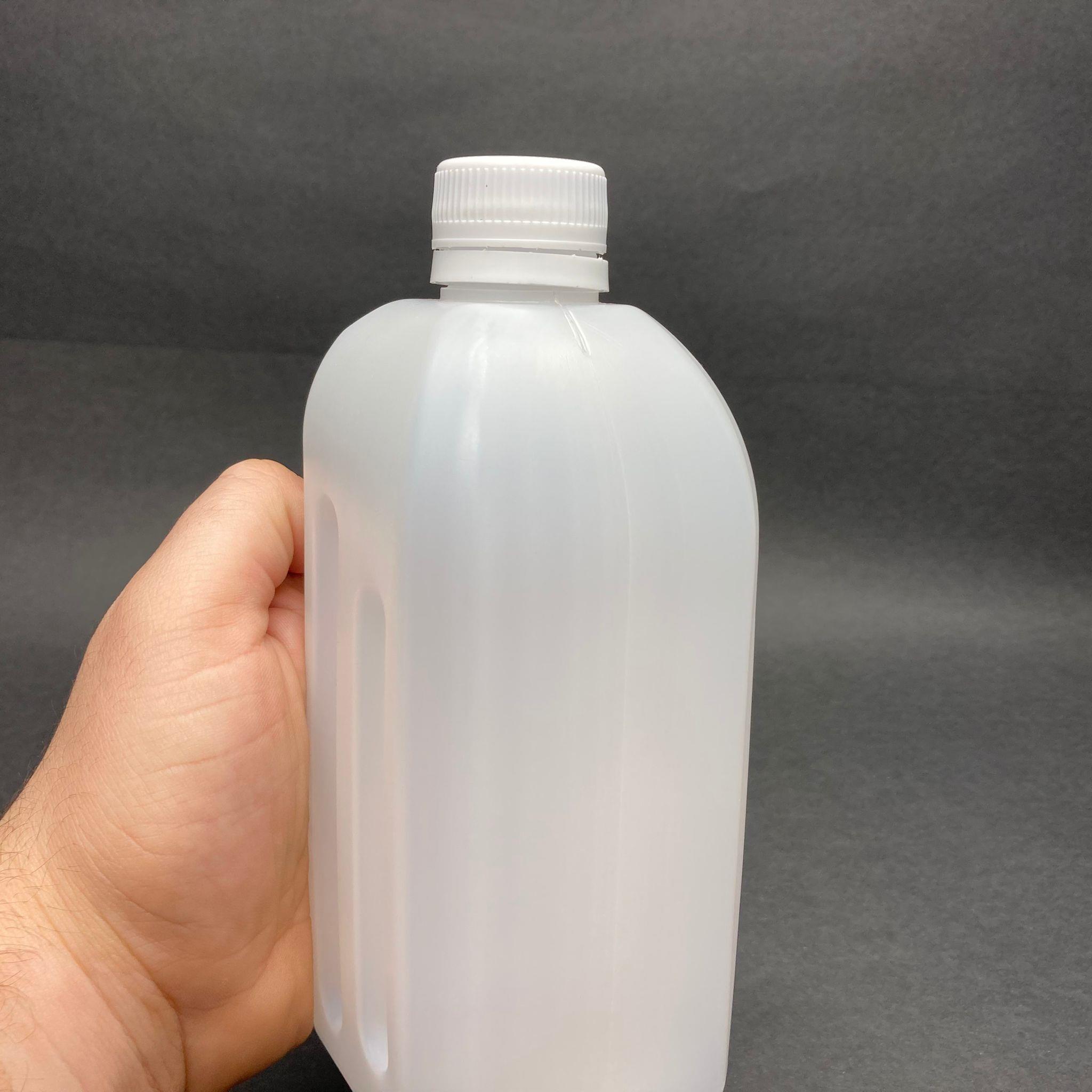 500 CC DEZENFEKTAN BİDONU - KİLİTLİ BEYAZ KAPAKLI - 500 ML BEYAZ BOŞ DEZENFEKTAN BİDONU