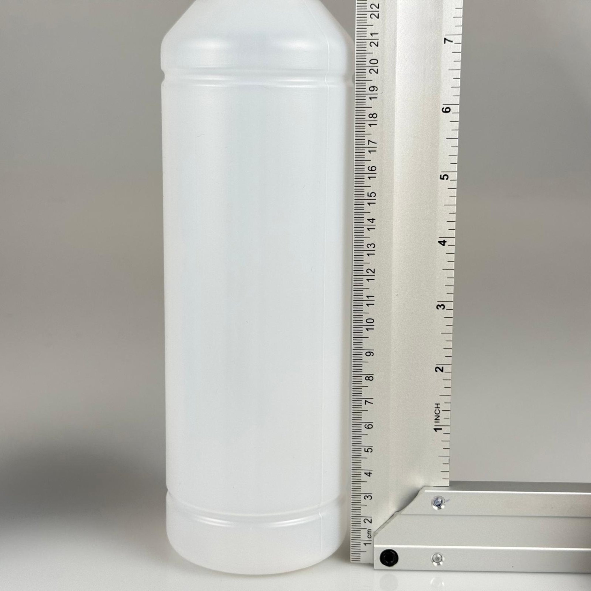 1 LİTRE TİNER ŞİŞESİ - BEYAZ FLİPTOP KAPAKLI - 1000 ML KİMYASALA DAYANIKLI PLASTİK ŞİŞE - 1 LT POLİETİLEN ŞİŞE UZUN