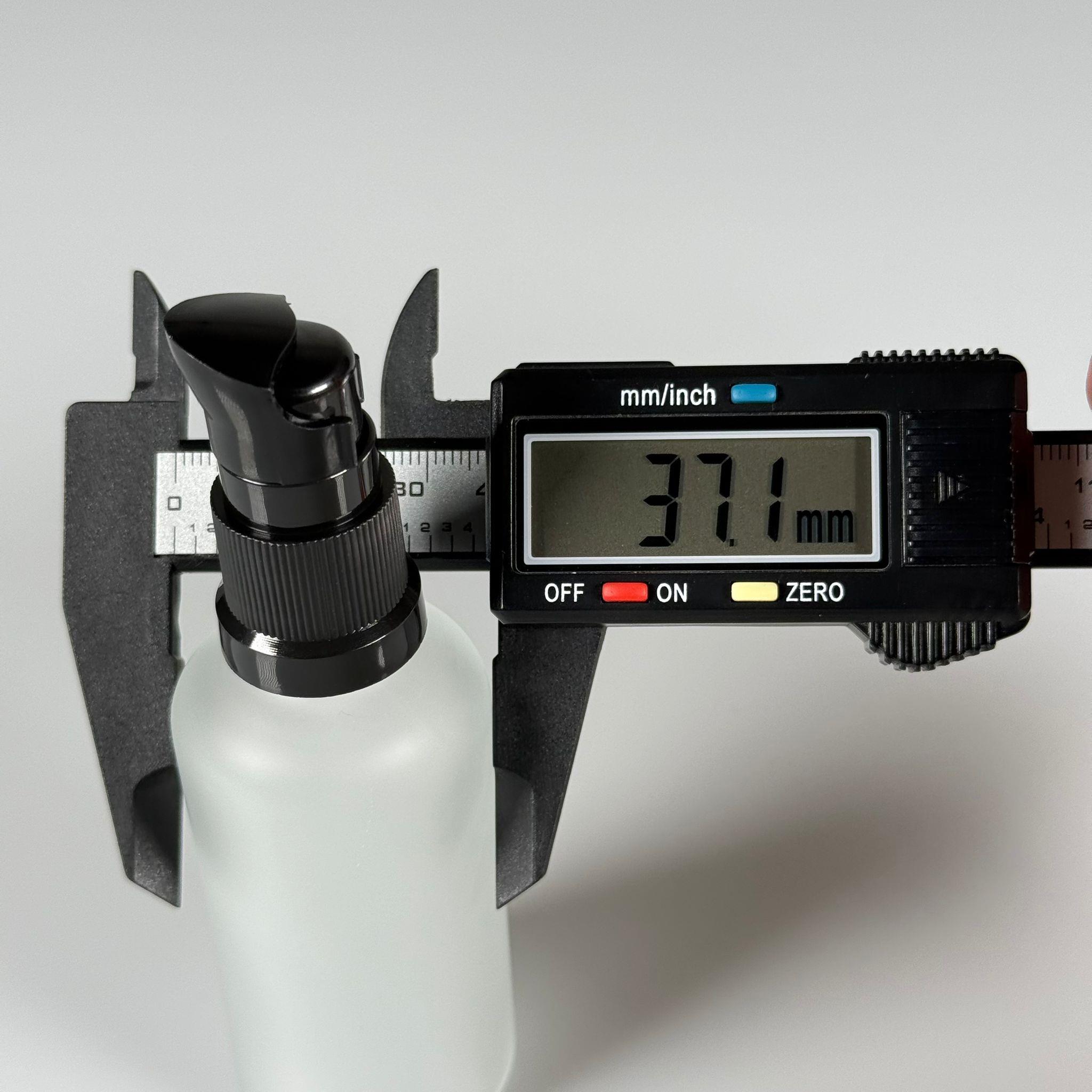 50 CC BUZLU CAM ŞİŞE - SIZDIRMAZ ETEKLİ SİYAH LOSYON POMPALI TAKIM - 50 ML LOSYON ŞİŞESİ - YAĞ, KREM GİBİ YOĞUN KIVAMLI SIVILAR İÇİN CAM AMBALAJ