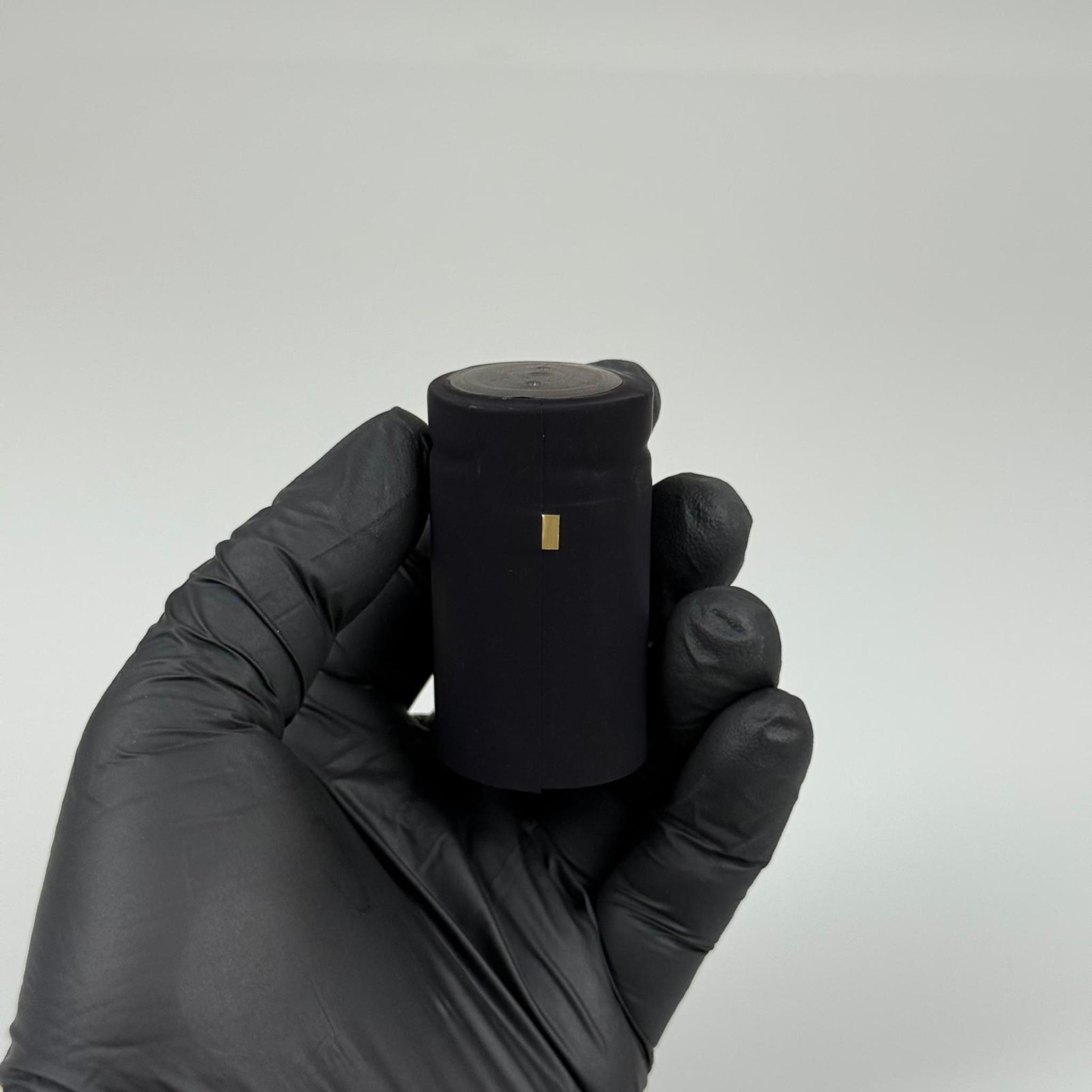 30X50 KAPŞON SİYAH  !!DİKKAT - SADECE ÇAKMA AĞIZ İÇİN!! BASTIRARAK KAPANAN ŞİŞELERDE KULLANILIR.