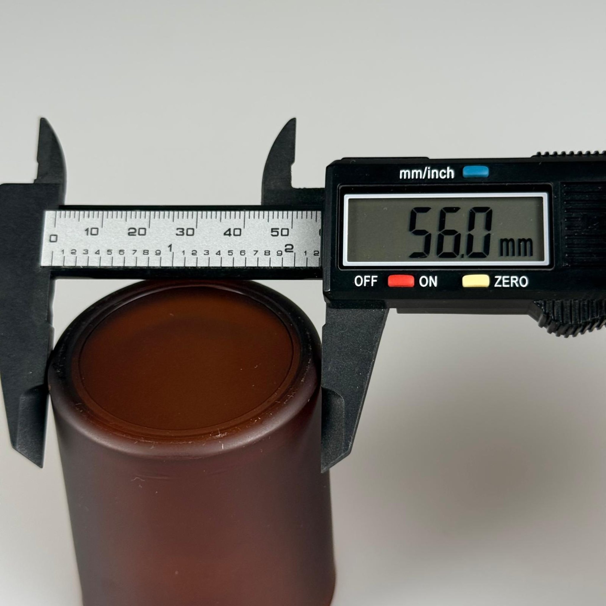 MUM BARDAK - MUM İÇİN CAM BARDAK - TOPTAN CAM MUMLUK - BOŞ MUM KASESİ - 100 CC AMBER BARDAK 55 MM AĞIZ ÇAPI