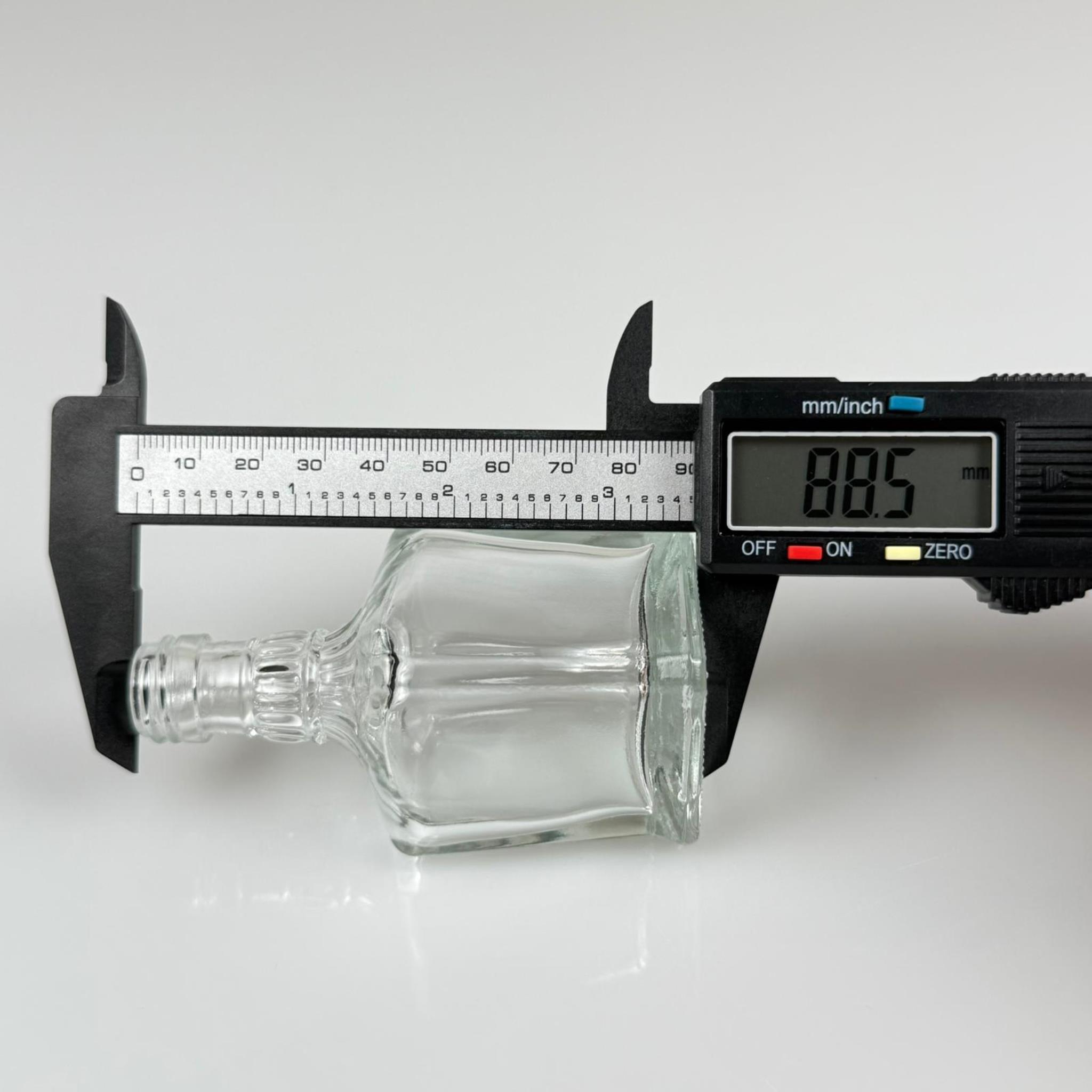 50 CC BOĞAZLI KONİK CAM ŞİŞE - 18 MM AĞIZ - 50 ML PRESTİJLİ ŞİŞE