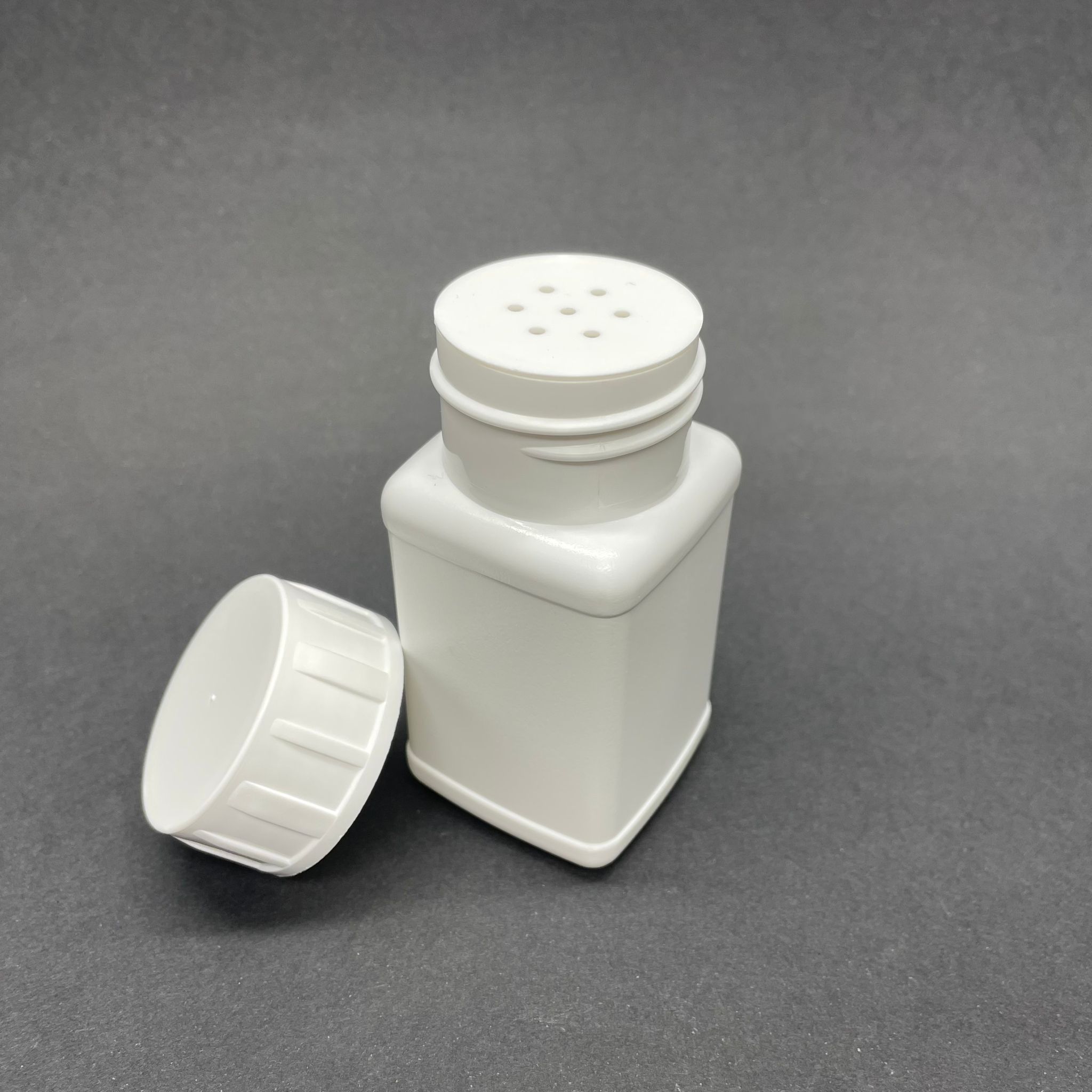 100 CC TOZ TABLET  ŞİŞESİ -  KAPAKLI +TIPALI - 100 ML PUDRA KUTUSU - TUZLUK TIPALI TABLET KUTUSU  -  MEDİKAL PUDRA AMBALAJ