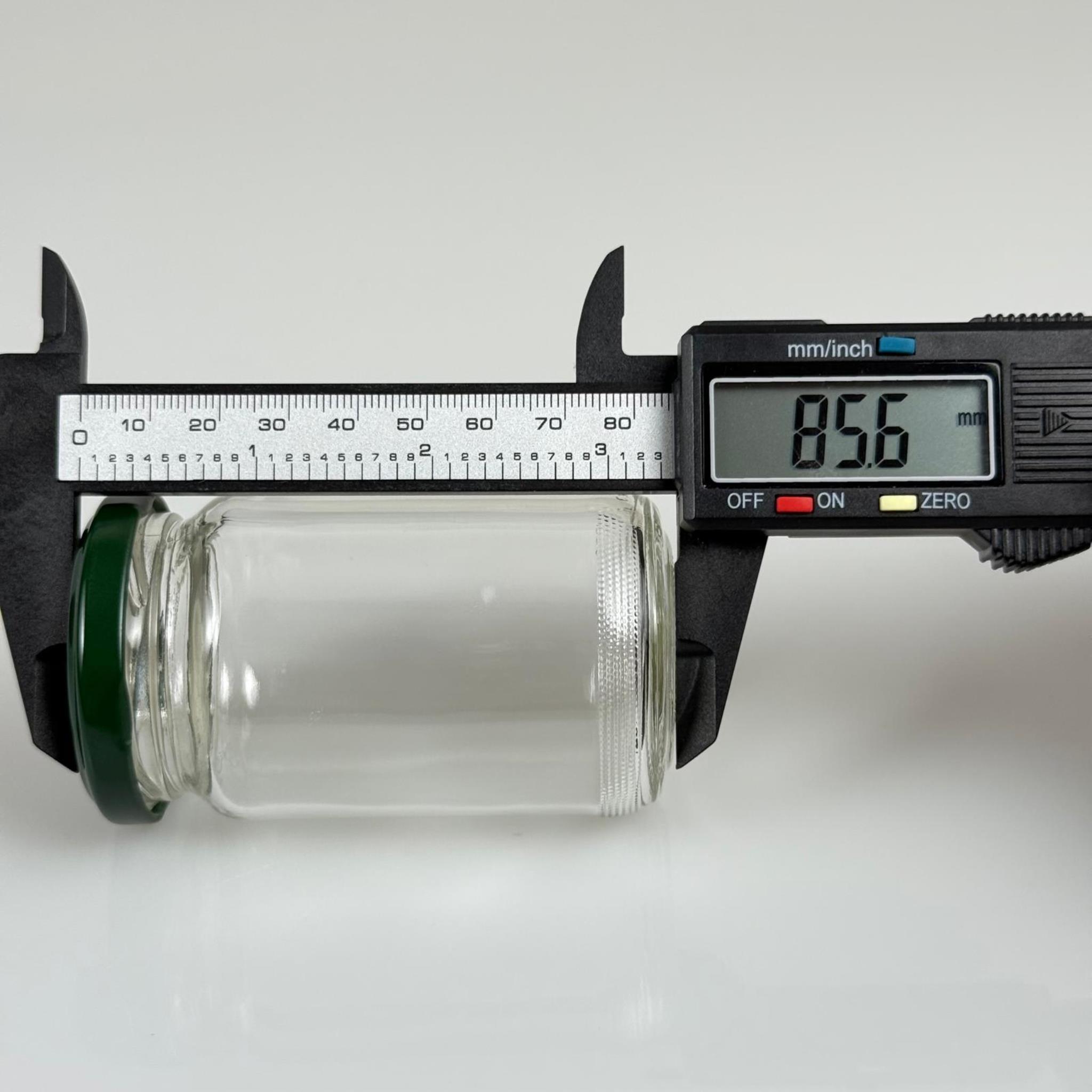 100 CC CAM KAVANOZ - YEŞİL METAL KAPAKLI - 100 ML CAM KAPAKLI KAVANOZLARI