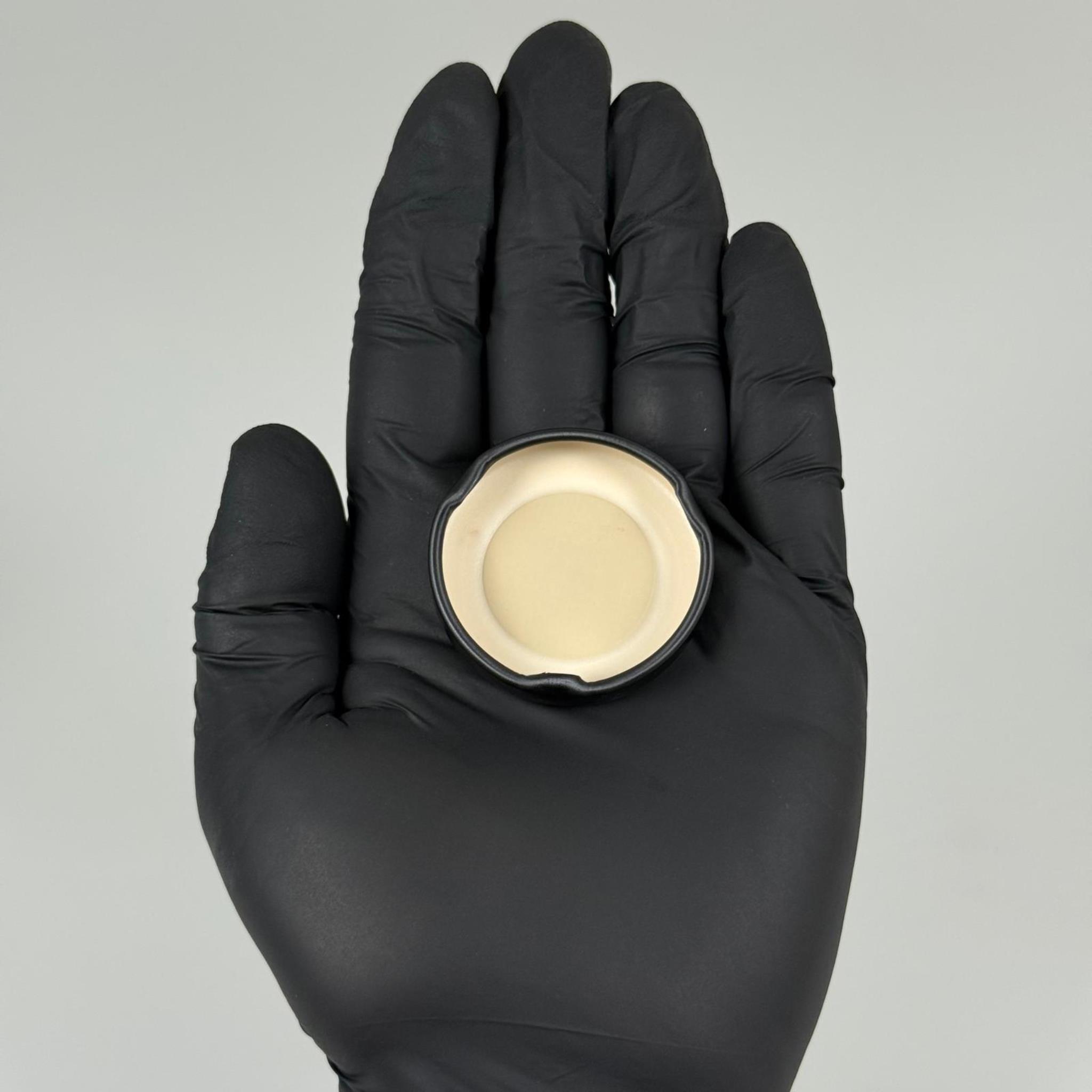 38 MM TWİST-OFF SİYAH METAL KAPAK