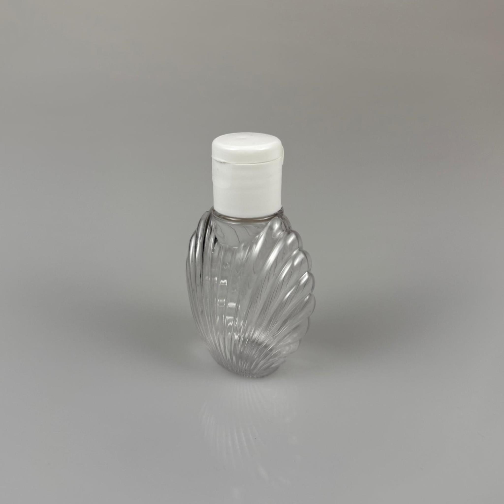 40 CC İSTİRİDYE BEYAZ FLİPTOP AKITICI KAPAKLI PET KOLONYA ŞİŞESİ