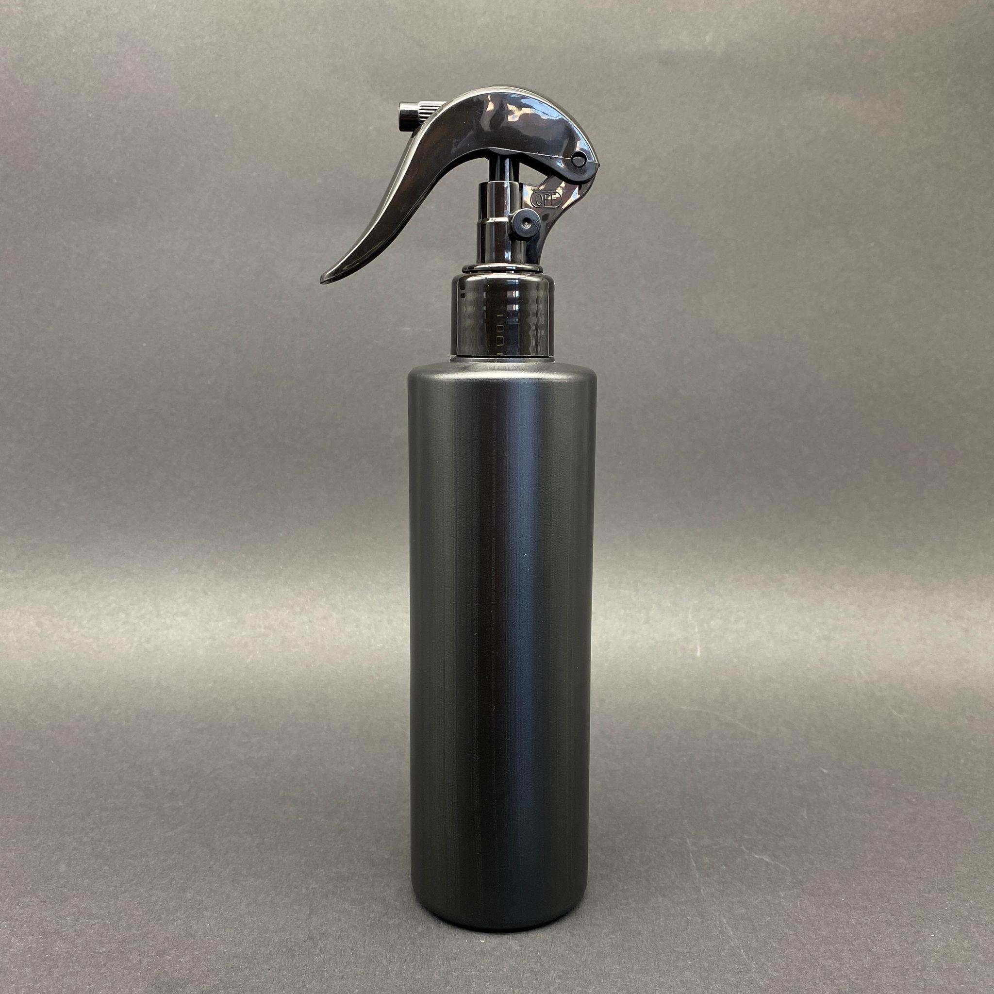 250 CC SİYAH POLİETİLEN ŞİŞE - SİYAH TRİGER SPREYLİ - 250 ML SPREYLİ PLASTİK ŞİŞE