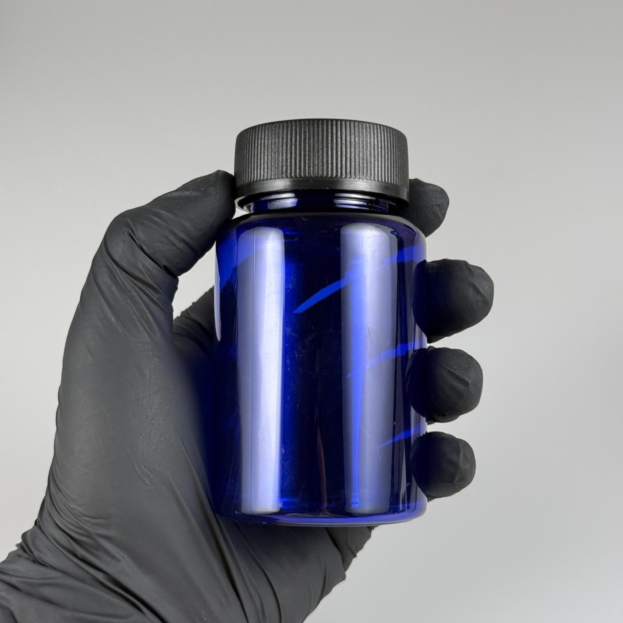 150 CC MAVİ PET PUDRA ŞİŞESİ + ÇOCUK KİLİTLİ SİYAH PLASTİK KAPKLI + PUDRA TIPALI TAKIM - 150 ML PUDRA KUTUSU, EKO TUZLUK