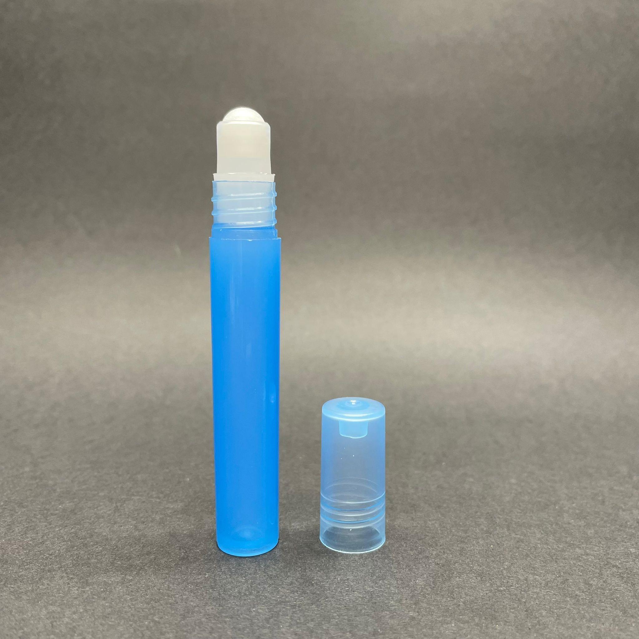 4,5 CC PLASTİK ROLL-ON ŞİŞE - BİLYELİ ŞİŞE - MİS ŞİŞESİ - ESANS ŞİŞESİ - KOKU - ŞİŞESİ - PARFÜMERİ ŞİŞESİ - MAVİ