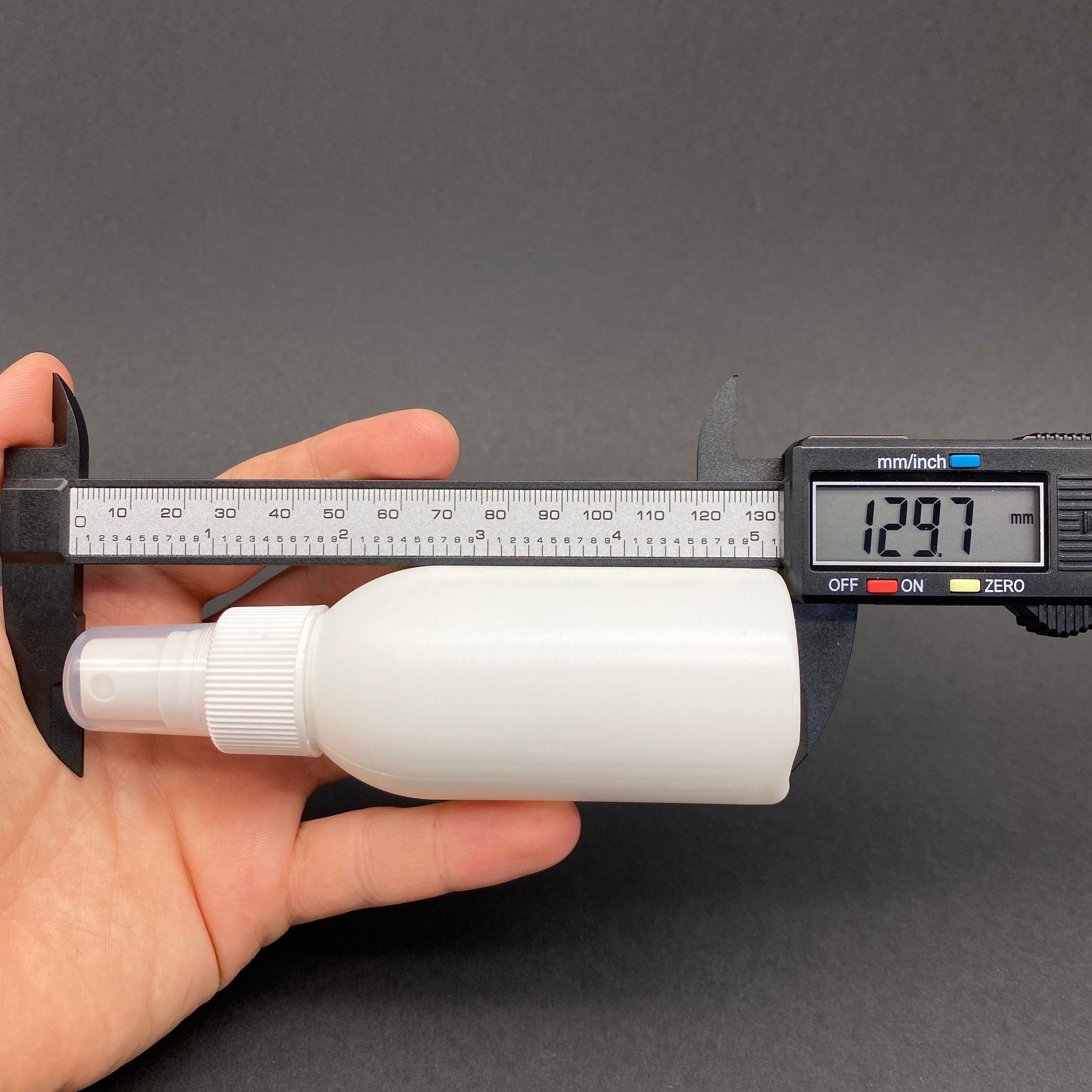 100 CC BEYAZ POLİETİLEN SERT ŞİŞE - BEYAZ SPREYLİ - 100 ML SPREYLİ PLASTİK ŞİŞE