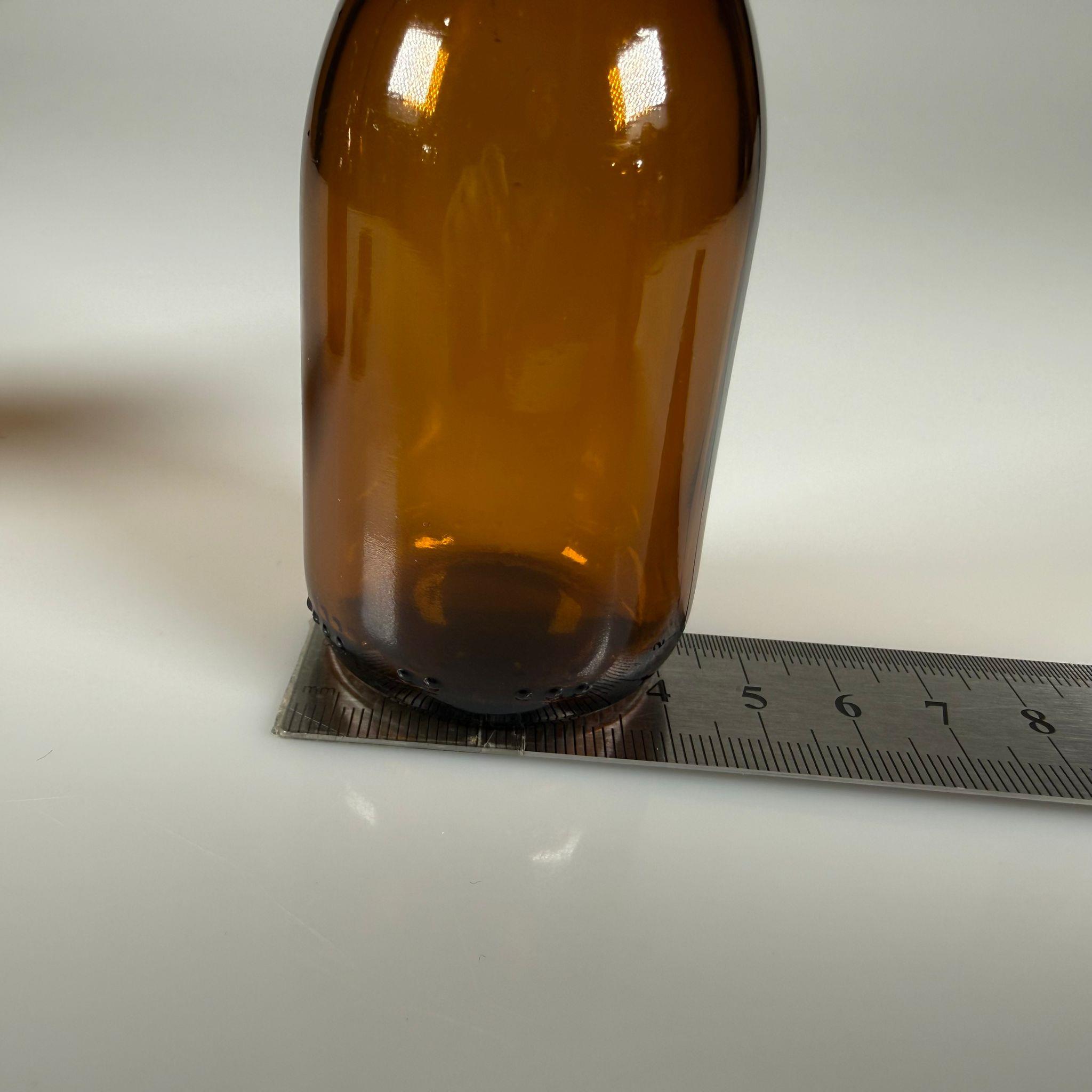 FLAKON ENJEKTÖR SERUM ŞİŞESİ - 75 ML AMBER ECZA CAM ŞİŞE + VİDALI DELİKLİ KAPAK (ELLE ÇEVİREREK KAPANIR) + KAUÇUK BUTİL TIPA TAKIM