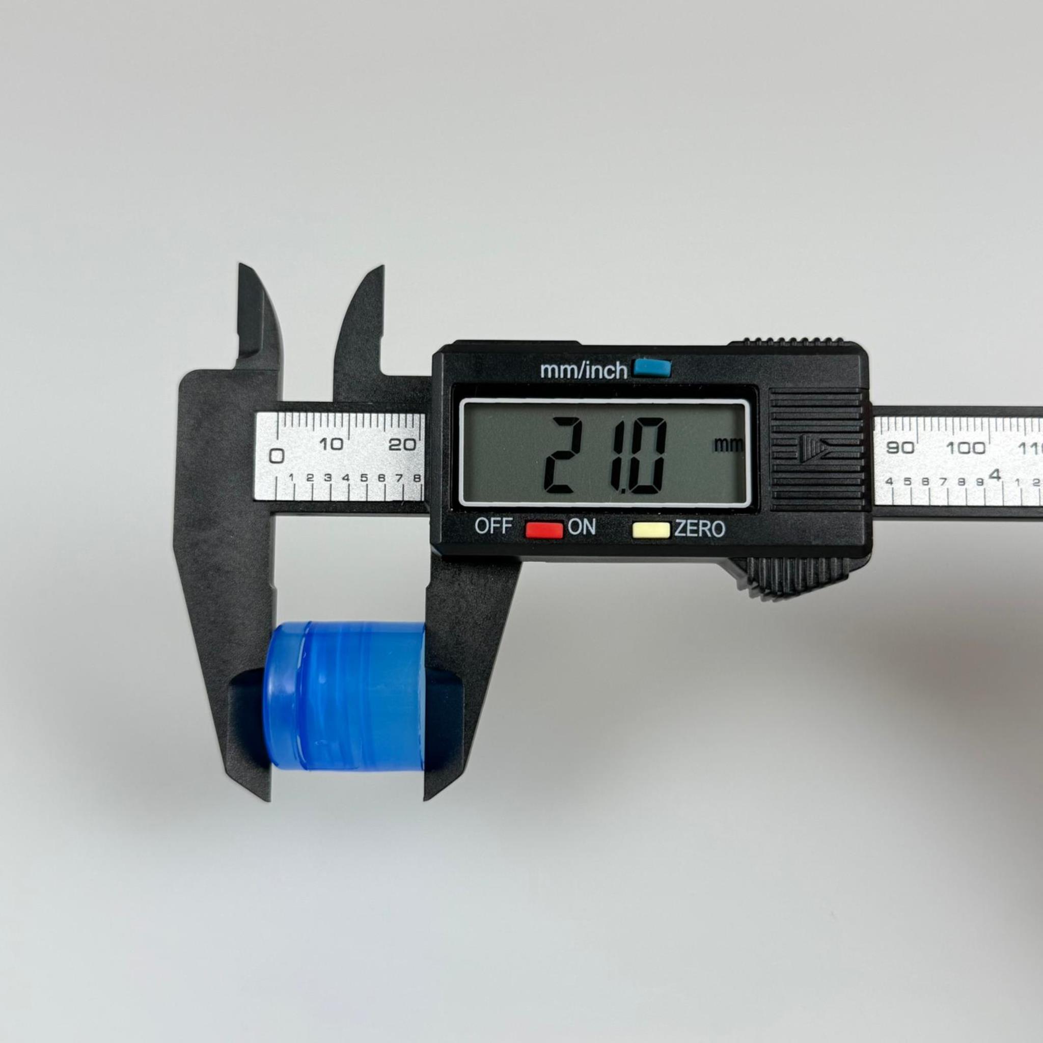 18 MM FLİPTOP KAPAK MAVİ - AÇILIR KAPANIR KAPAK - AKITICILI KOLONYA DEZENFEKTAN KAPAK