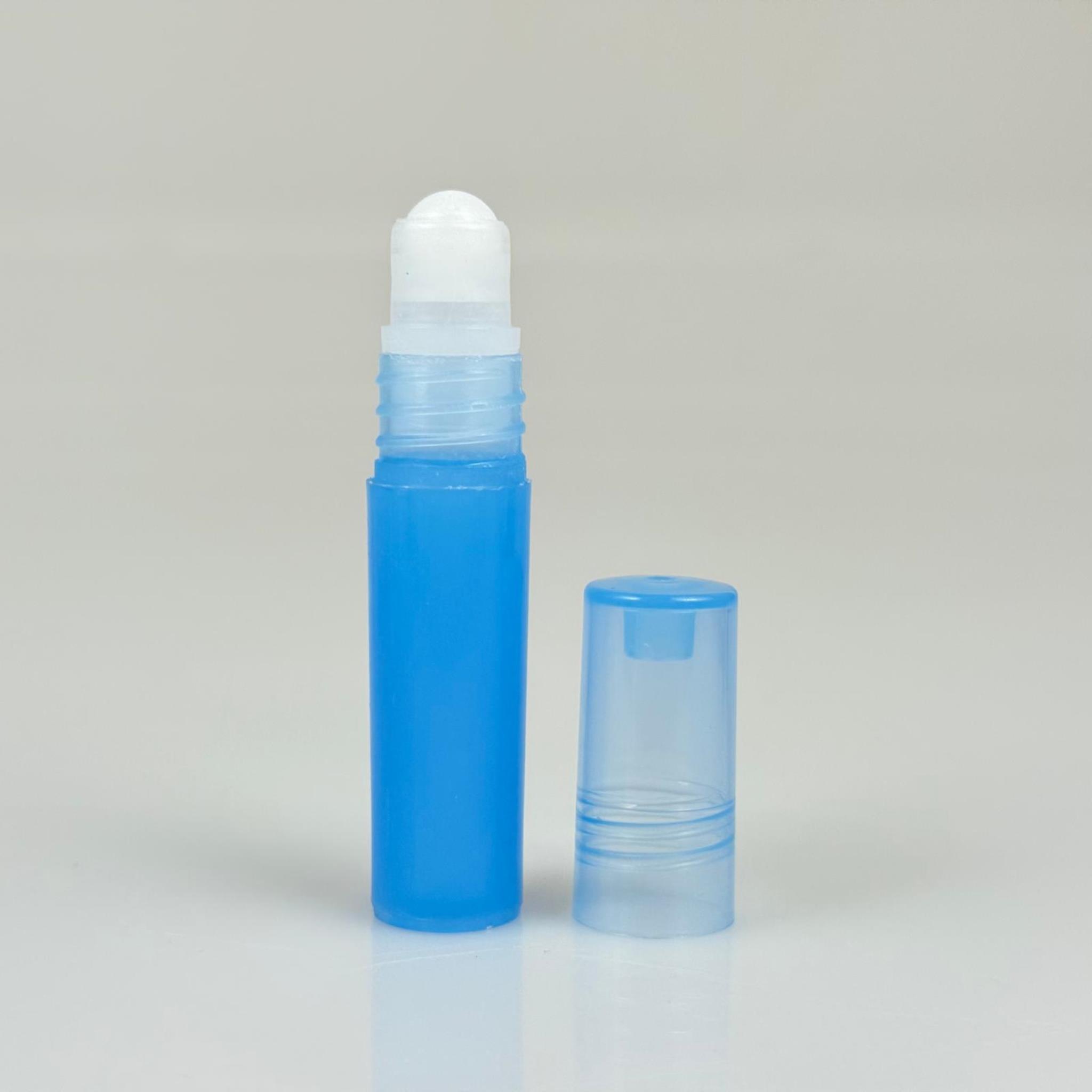 1,5 CC PLASTİK ROLL-ON ŞİŞE - BİLYELİ ŞİŞE - MİS ŞİŞESİ - ESANS ŞİŞESİ - KOKU - ŞİŞESİ - PARFÜMERİ ŞİŞESİ - MAVİ