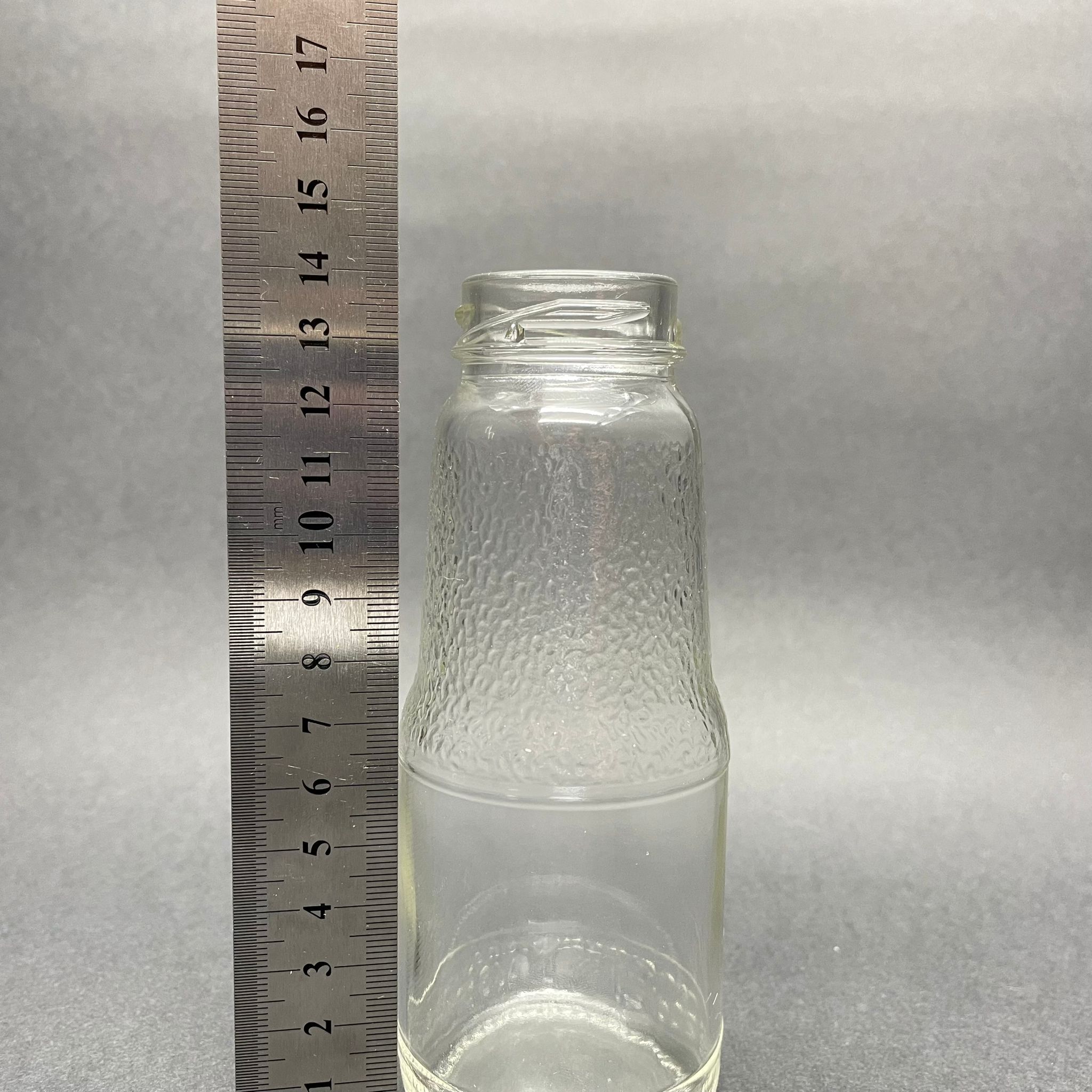 200 CC CAM MEYVE SUYU ŞİŞESİ - BEYAZ METAL KAPAKLI - KONSERVEYE UYGUN - 200 ML MEYVE SUYU ŞİŞESİ