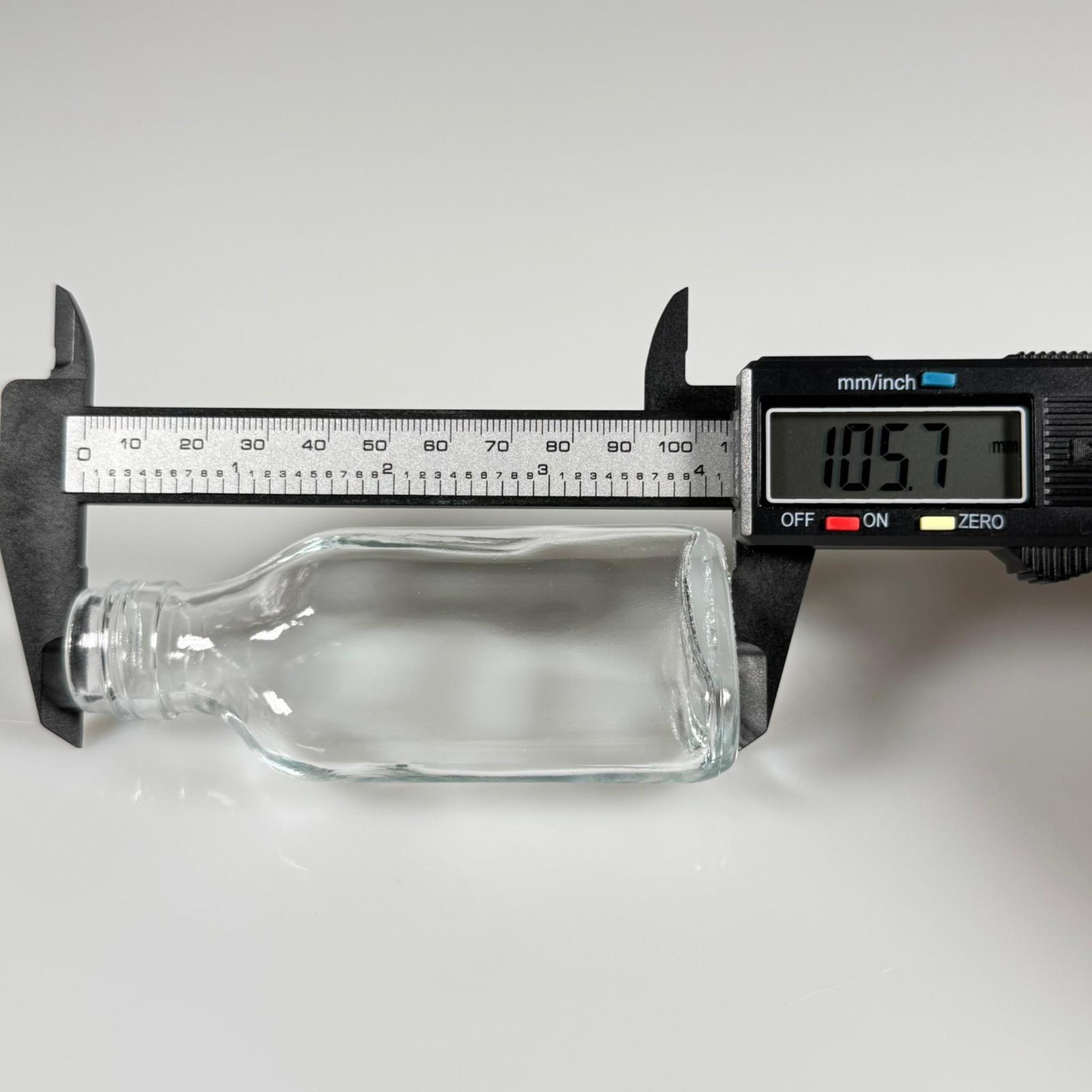 50 CC YASSI CAM COLD BREW ŞİŞE - SOĞUK KAHVE ŞİŞESİ -  KAPAKSIZ (24 AĞIZ) - 50 ML YASSI CAM ŞİŞE