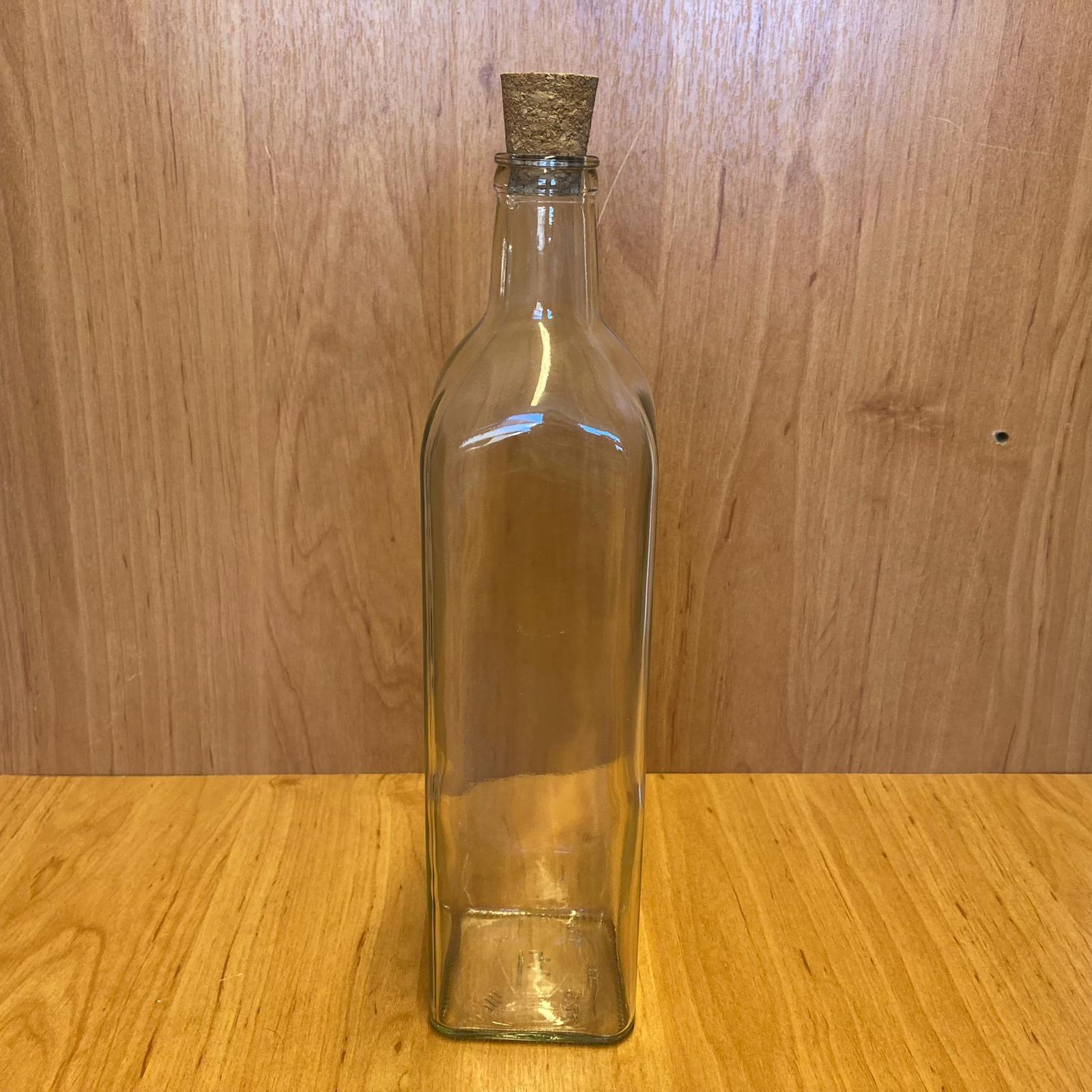 750 CC MANTAR TIPALI MARASKA CAM ŞİŞE - 750 ML KÖŞELİ MANTAR TIPALI CAM ŞİŞE