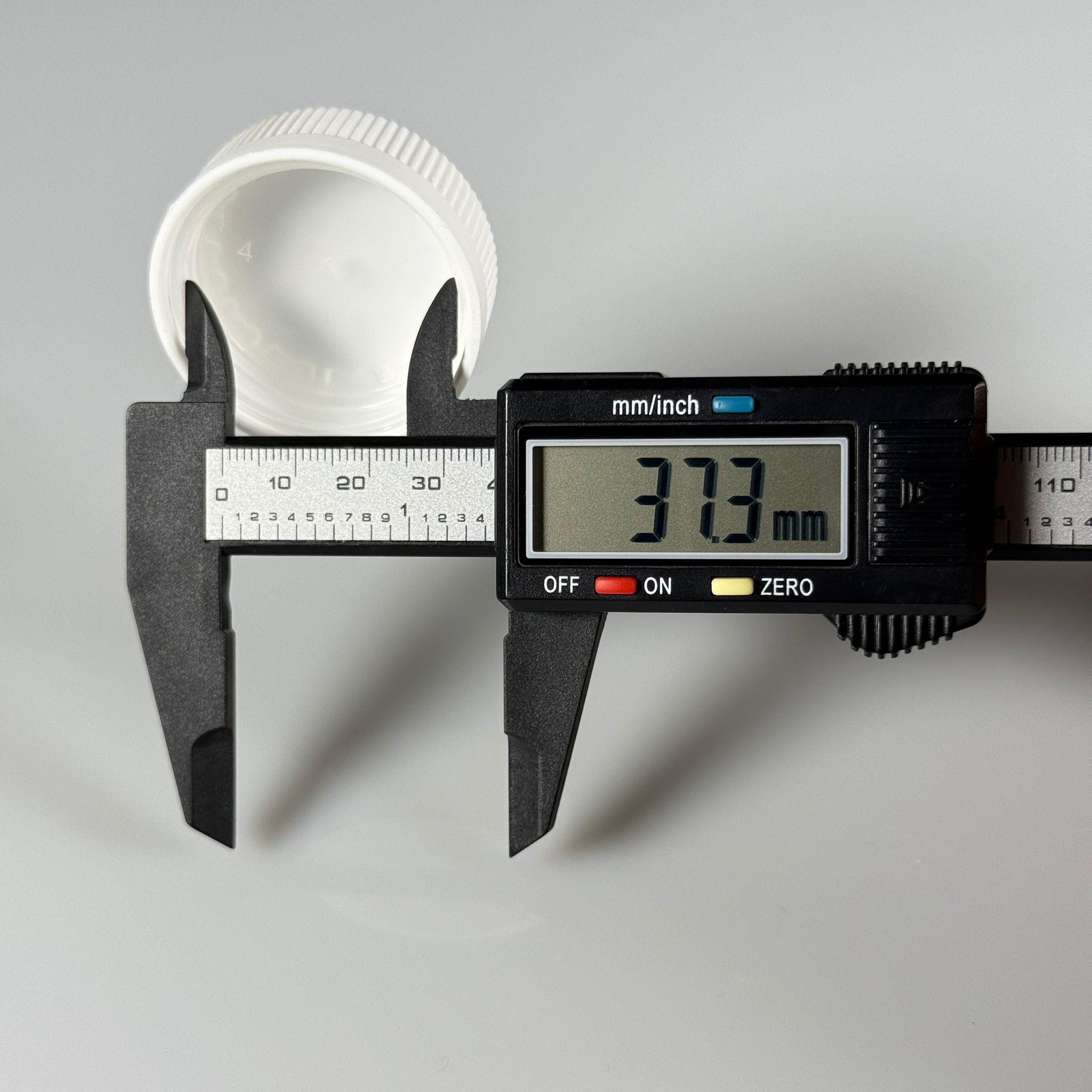 38 MM ÇOCUK KİLİTLİ VİDALI PLASTİK KAPAK - BEYAZ