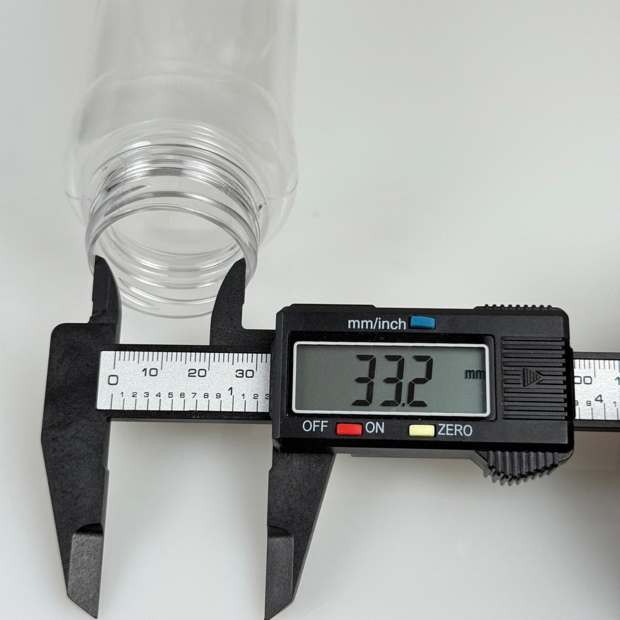 330 CC DÜZ GENİŞ AĞIZLI PET ŞİŞE KAPAKSIZ (38 AĞIZ) - 330 ML DETOKS MEYVE SUYU ŞİŞESİ