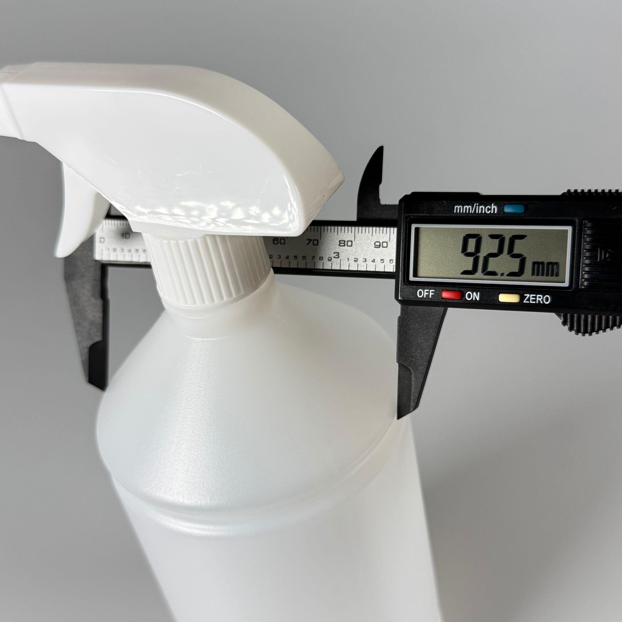 1000 CC TİNER ŞİŞESİ - BEYAZ  TRİGER TETİK SPREYLİ - 1000 ML KİMYASALA DAYANIKLI PLASTİK ŞİŞE - 1 LT POLİETİLEN ŞİŞE - KISA