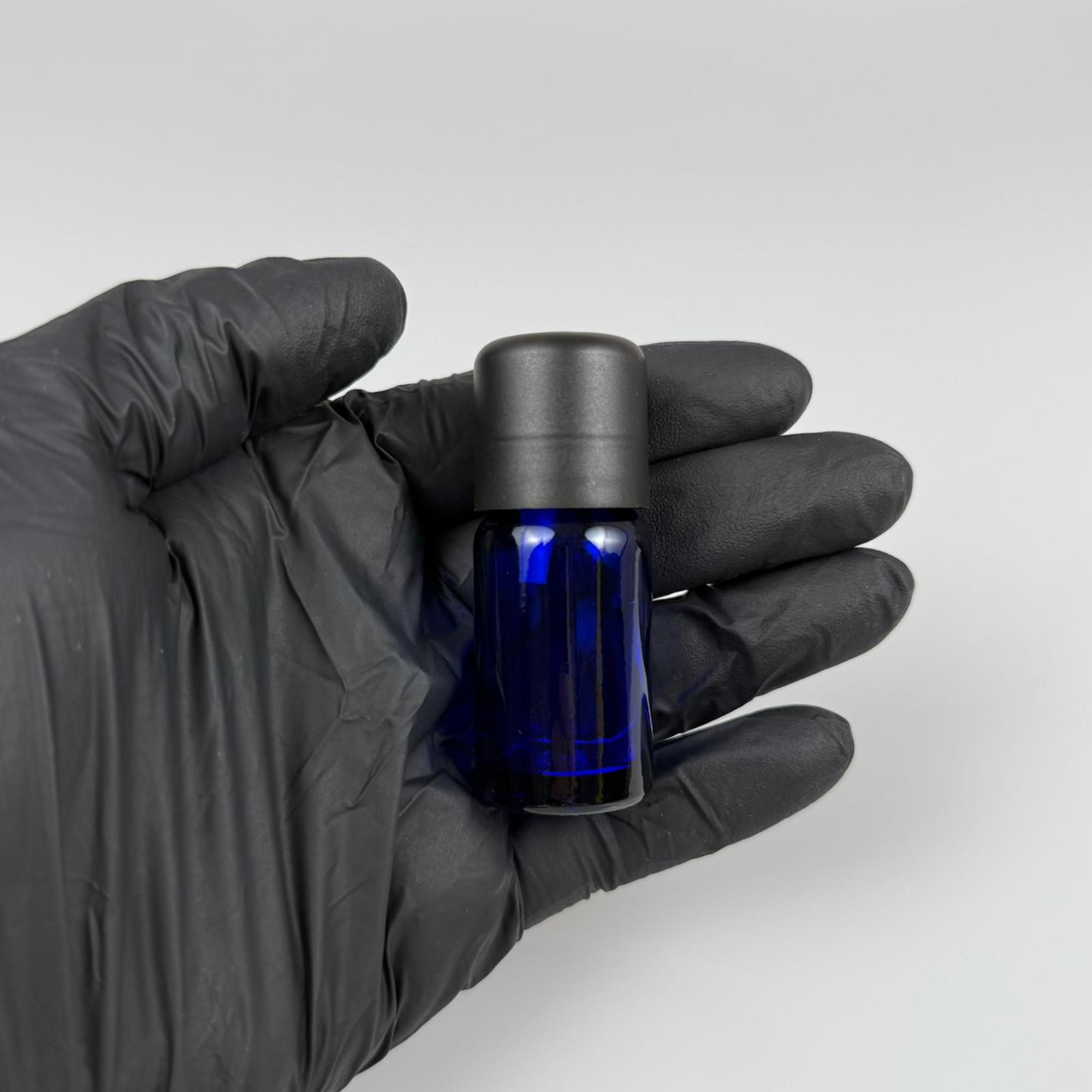 10 CC MAVİ CAM ŞİŞE + İÇTEN DAMLALIKLI ÇOCUK KİLİTLİ SİYAH KAPAK - MAVİ 10 ML KİLİT KAPAKLI DAMLATMALI ŞİŞE