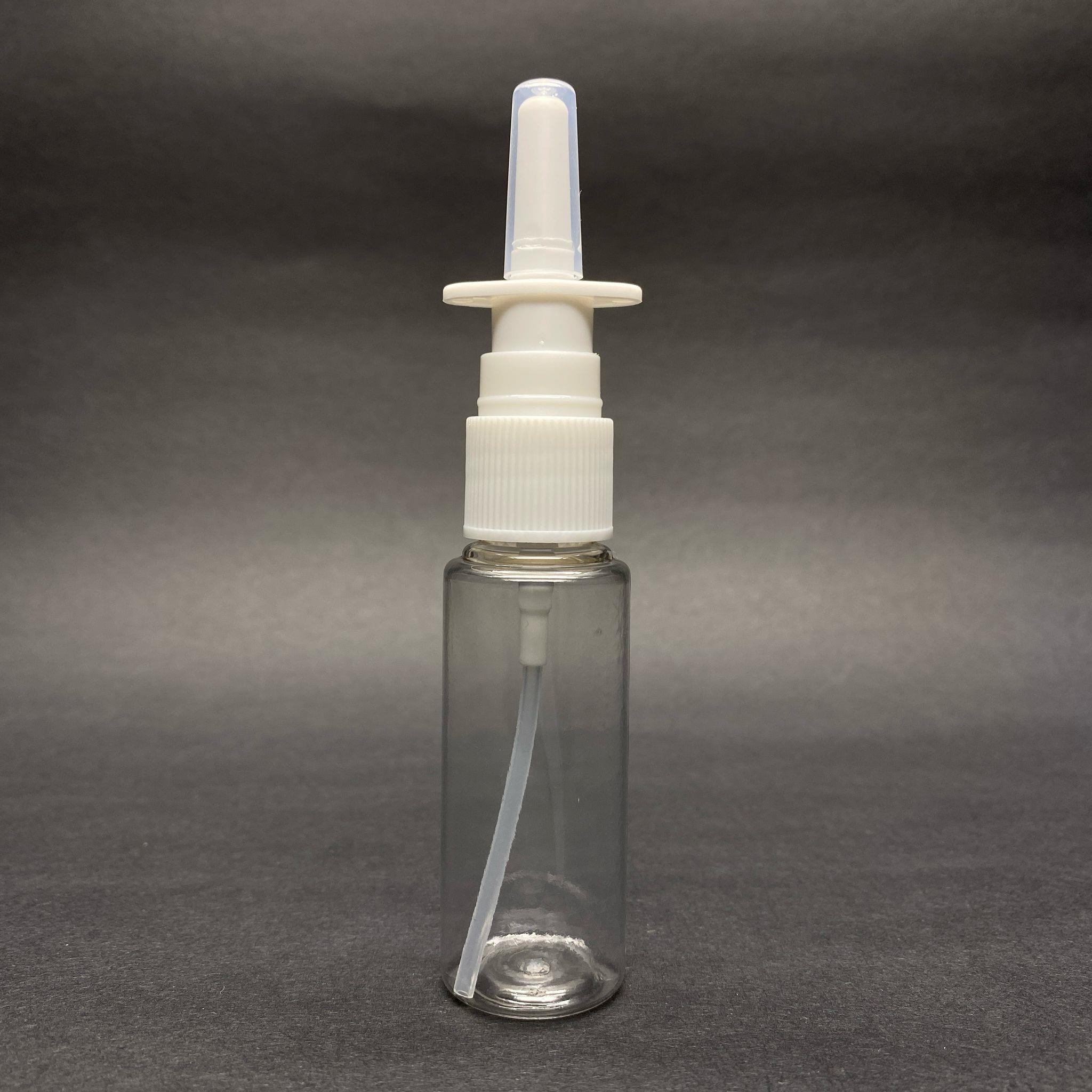 30 CC ŞEFFAF PET ŞİŞE- NAZAL BURUN SPREYLİ 30 ML PLASTİK ŞİŞE