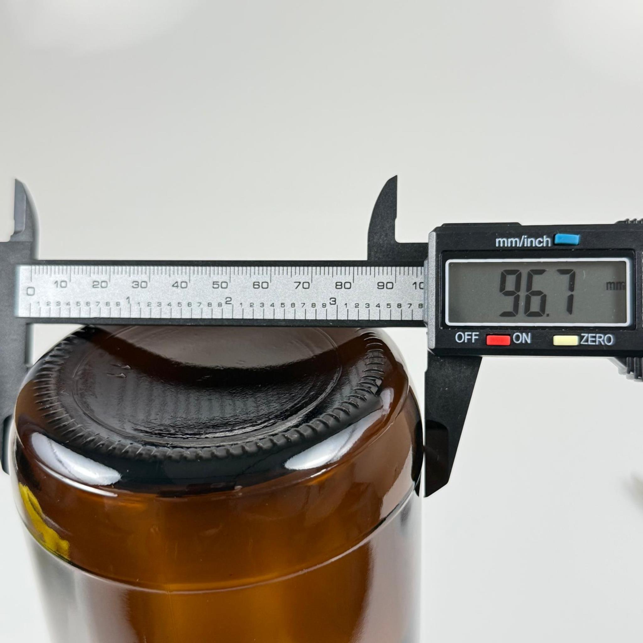 1000 CC AMBER TOMBUL ÖZEL SERİ CAM ŞİŞE - MANTAR TIPALI - 1000 ML CAM ECZA ŞİŞESİ - KAHVERENGİ