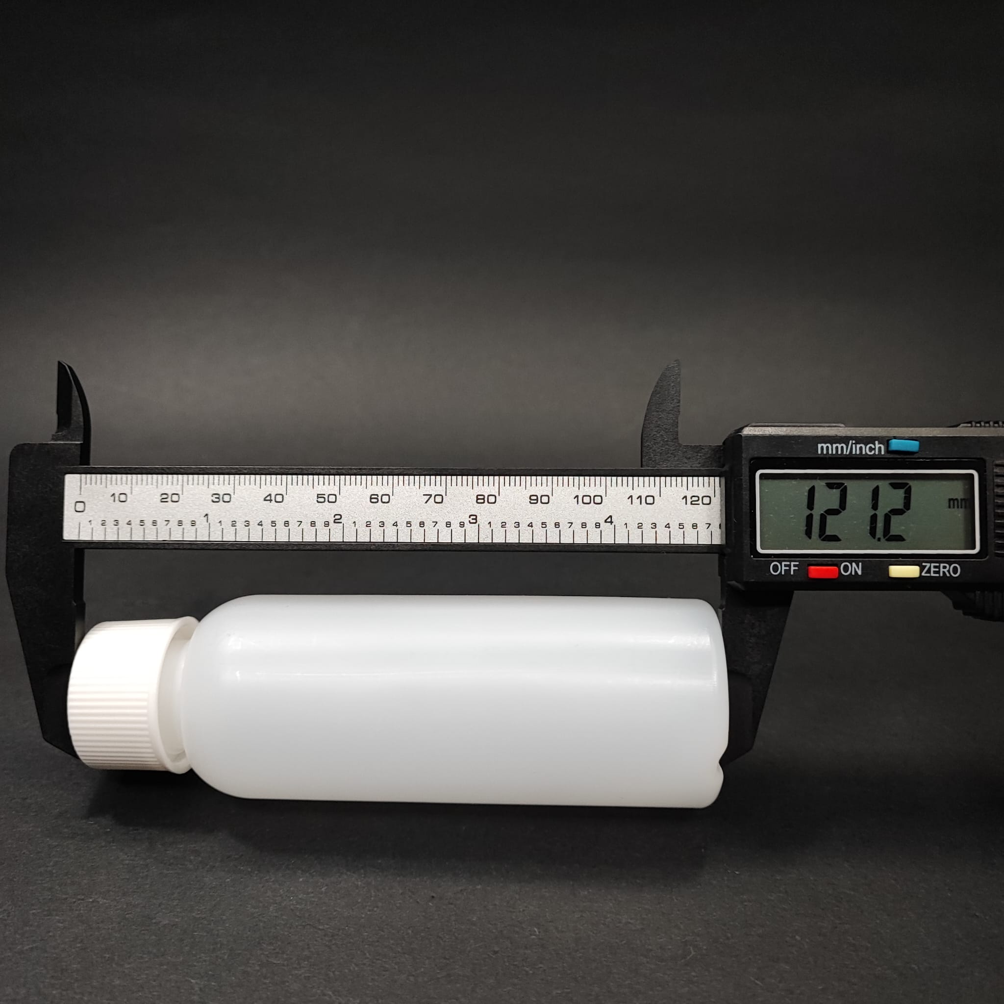 100 CC SİLİNDİR YARI SAYDAM POLİETİLEN ŞİŞE + BEYAZ ÇOCUK KİLİTLİ KAPAK (SIZDIRMAZ KÖPÜK CONTALI) - 100 ML ÇOCUK KİLİTLİ PET ŞİŞE