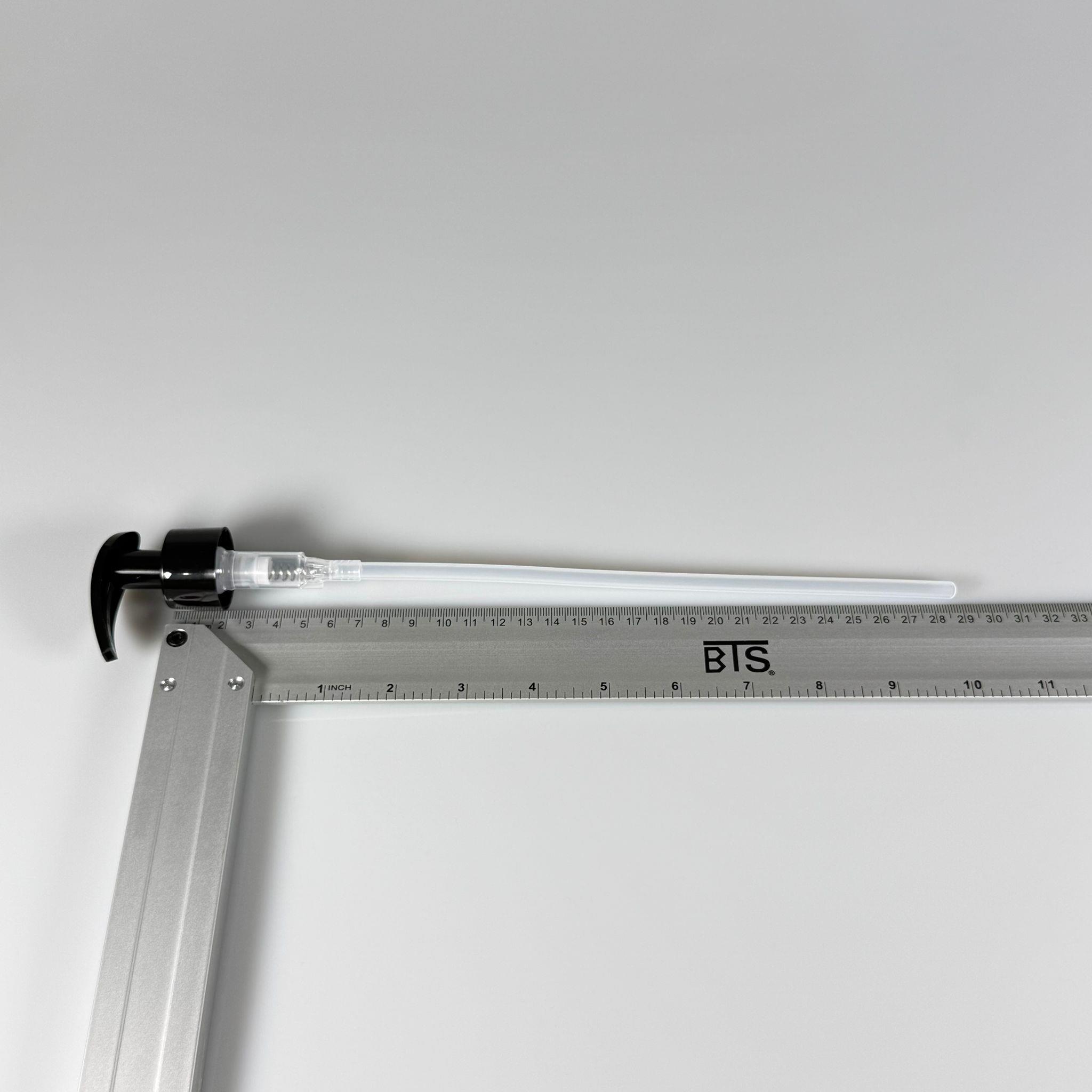 28 MM POMPA SİYAH VİDASIZ KİLİTLİ - DÜZ SIVI SABUN POMPASI