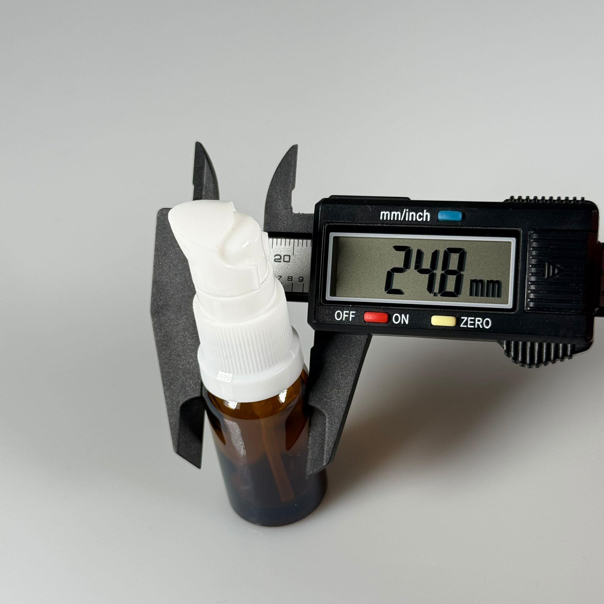 10 CC AMBER CAM ŞİŞE - SIZDIRMAZ ETEKLİ BEYAZ LOSYON POMPALI TAKIM - 10 ML LOSYON ŞİŞESİ - YAĞ, KREM GİBİ YOĞUN KIVAMLI SIVILAR İÇİN CAM AMBALAJ