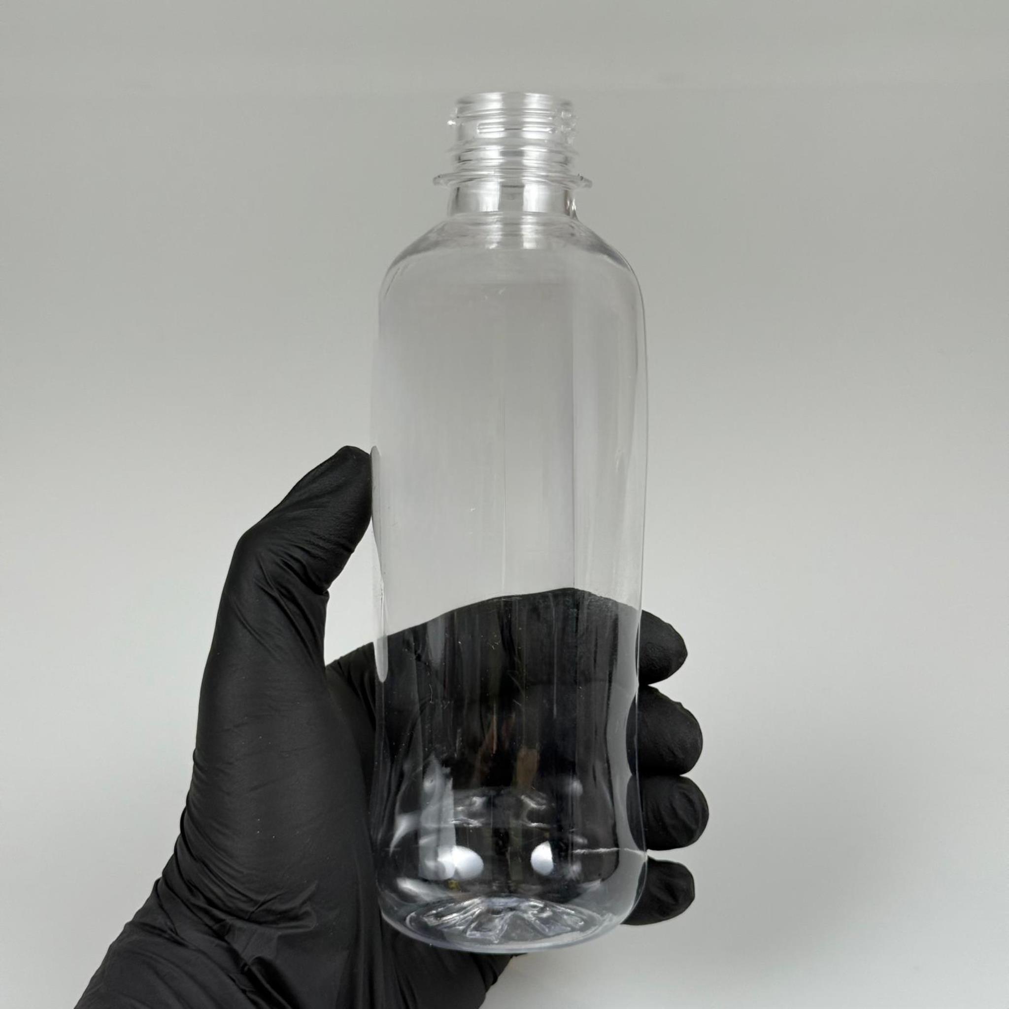 330 CC DÜZ UZUN MODEL ŞEFFAF PET ŞİŞE KAPAKSIZ (28 AĞIZ)