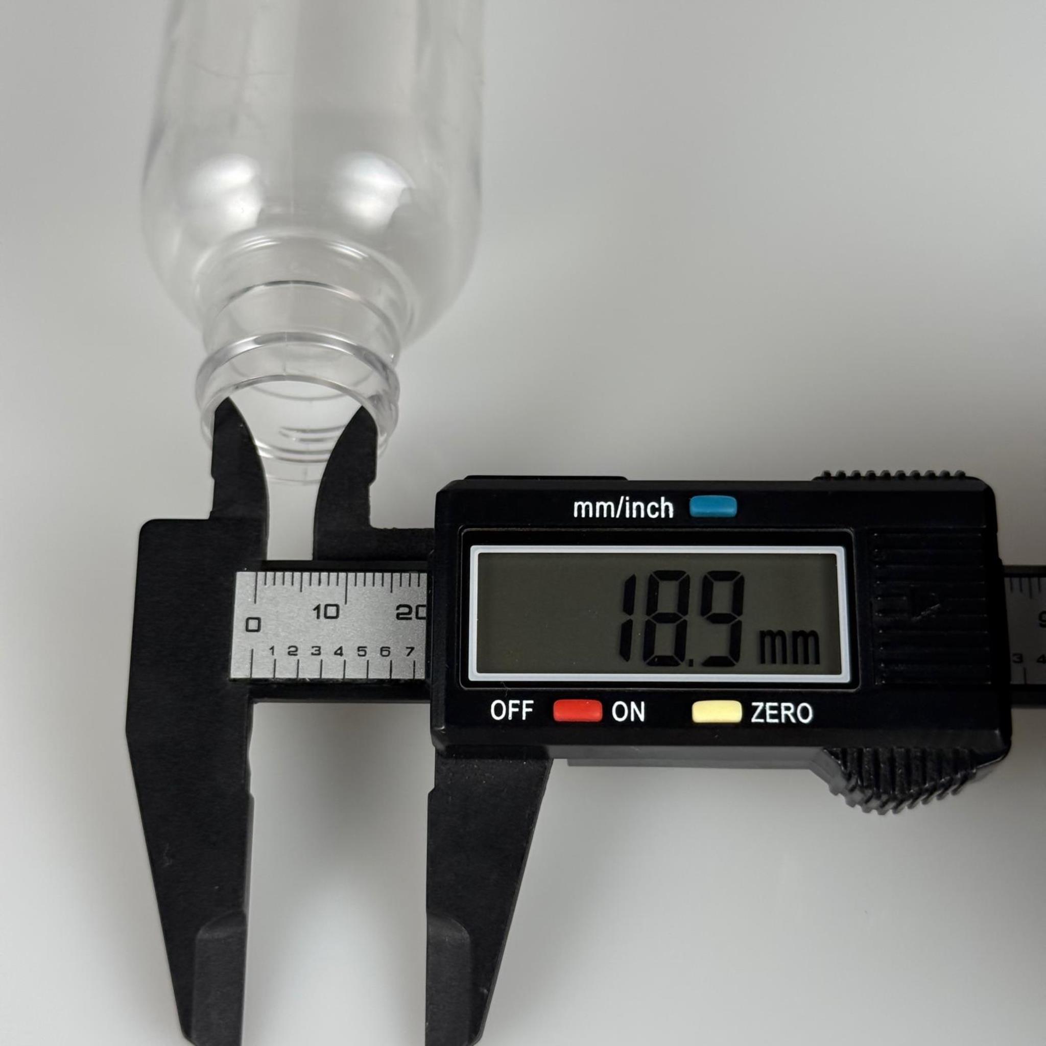 150 CC ŞEFFAF SİLİNDİR OVAL BOYUNLU PET ŞİŞE KAPAKSIZ (24 AĞIZ) - 150 ML PET ŞİŞE