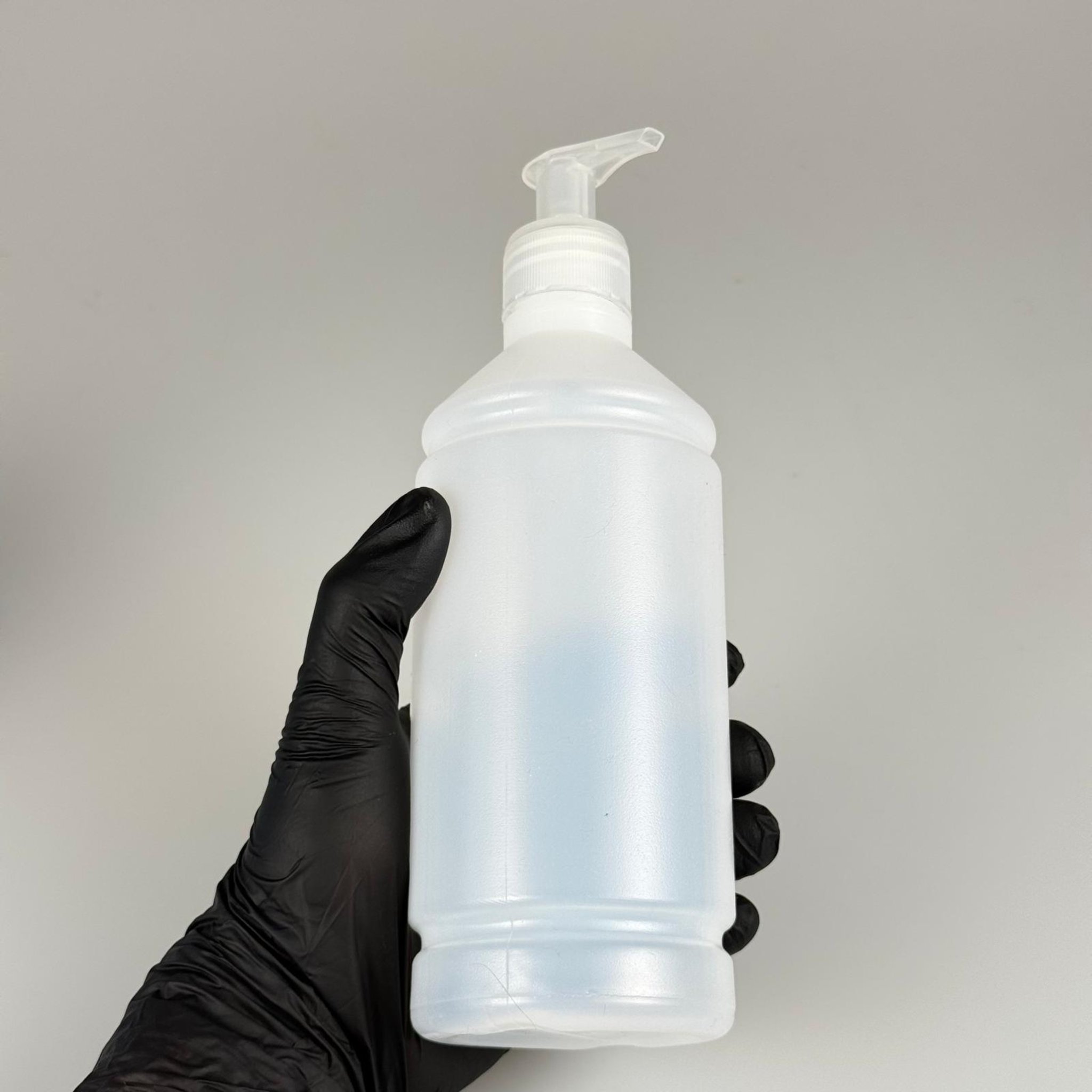 500 CC TİNER ŞİŞESİ - ŞEFFAF SIVI SABUN POMPALI - 500 ML KİMYASALA DAYANIKLI PLASTİK ŞİŞE - 0,5 LT POLİETİLEN ŞİŞE