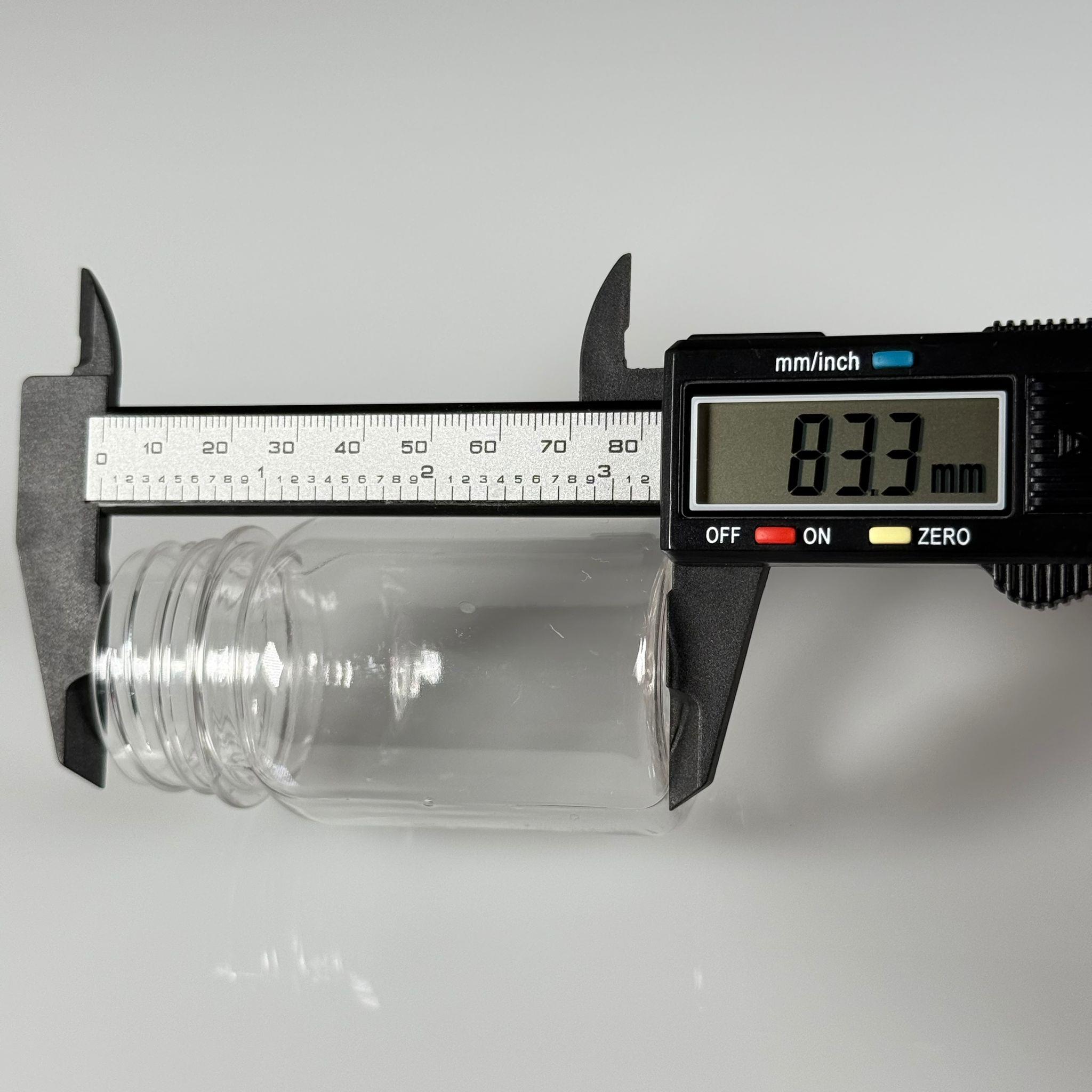 100 CC SİLİNDİR PET ŞİŞE (15,6 GR) - 38 MM GENİŞ AĞIZLI KAPAKSIZ - 100 ML PLASTİK BOŞ ŞİŞELER