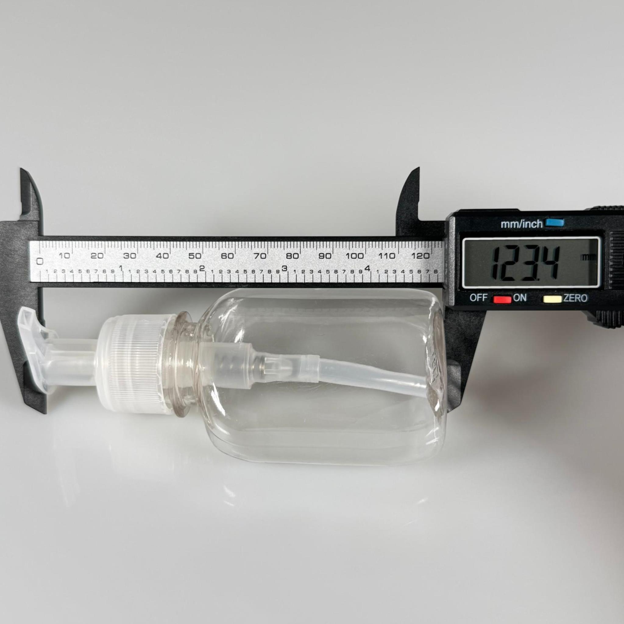 mini sabunluk, seyahat cep boy krem, losyon ambalajı -  100 ml plastik pet şişe + şeffaf sıvı sabun pompası set