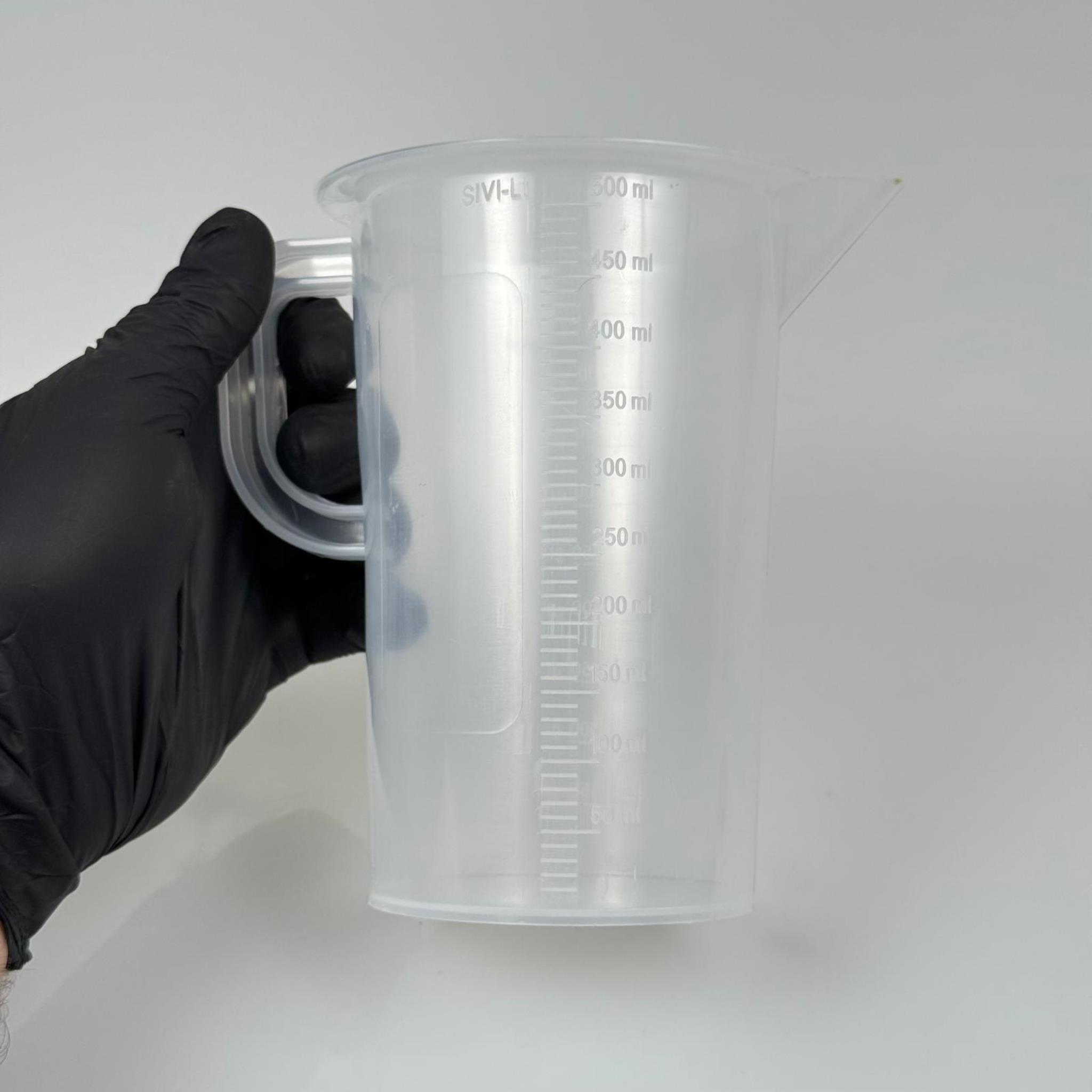 500 ML SIVI , 400 GR TOZ İÇİN ÖLÇÜ KABI - SAĞLAM SAPLI PLASTİK ÖLÇÜ MAŞRAPA - 0,5 LT DERECELİ EKO ÖLÇEK - YARIM LİTRE ÖLÇÜ ALETİ