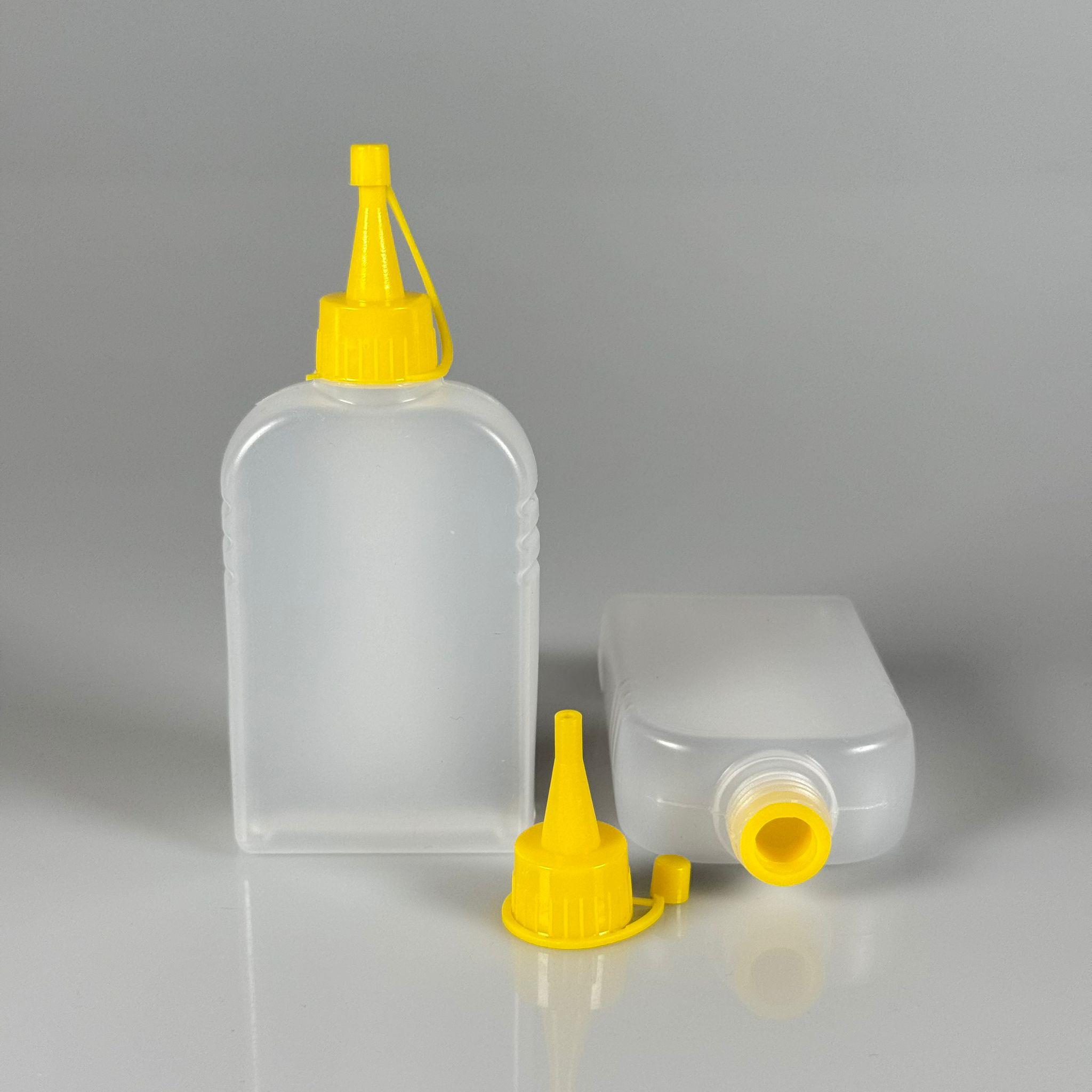 65 CC CEP BOY SIKILABİLİR YAĞDANLIK SARI AKITICI KAPAKLI - SARI KÖR TIPALI - 65 ML NATÜREK SIKILABİLİR YASSI PLASTİK BOŞ MAKİNE YAĞI ŞİŞESİ