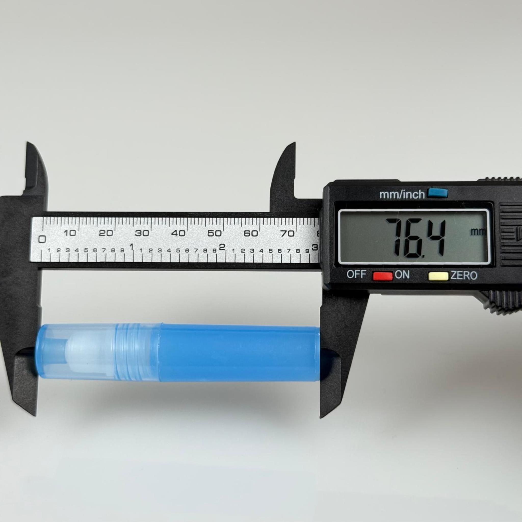 1,5 CC PLASTİK ROLL-ON ŞİŞE - BİLYELİ ŞİŞE - MİS ŞİŞESİ - ESANS ŞİŞESİ - KOKU - ŞİŞESİ - PARFÜMERİ ŞİŞESİ - MAVİ