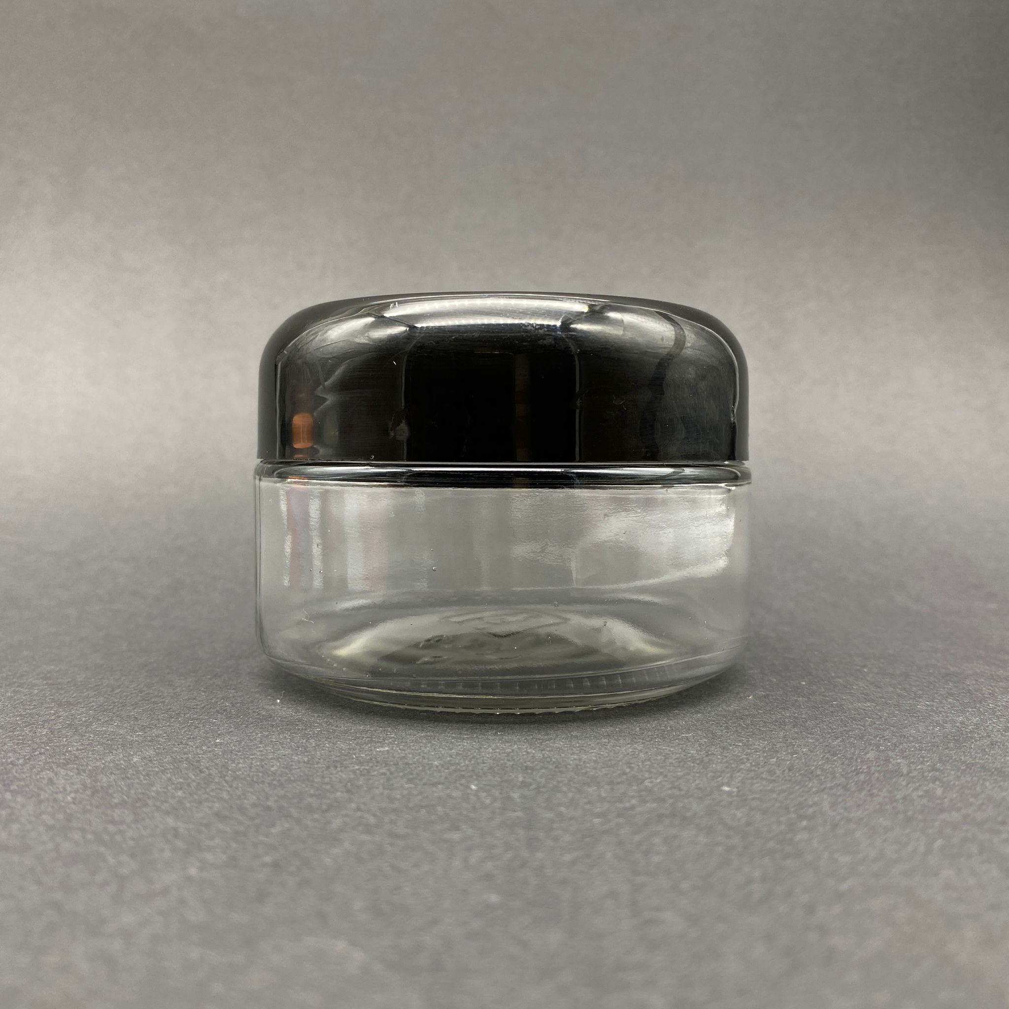 230 CC CAM KAVANOZ -  SİYAH PLASTİK KAPAKLI - 230 ML CAM KAVANOZ - GENİŞ MAGNOLİA KAVANOZU