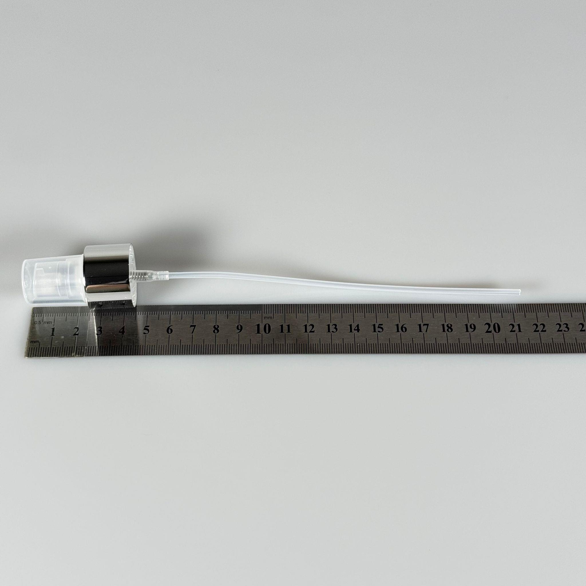 24 MM SPREY PARMAK SPREY GÜMÜŞ ŞEFFAF METALİK KAPLAMALI 24 MM VALF