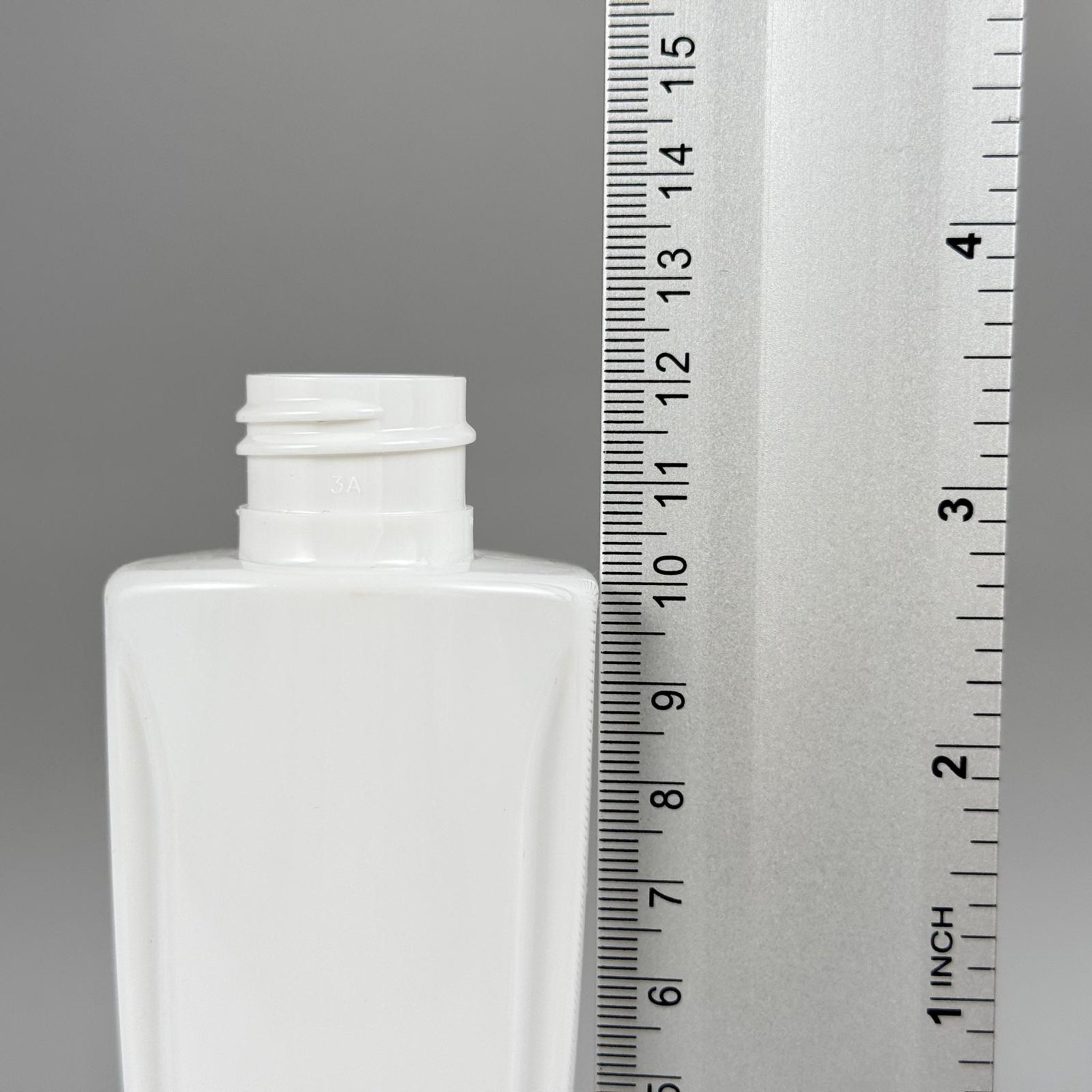 100 CC BEYAZ SERT PET ŞİŞE (LOREAL PARİS MODEL) 24 AĞIZ - 100 ML KOZMETİK PET ŞİŞE