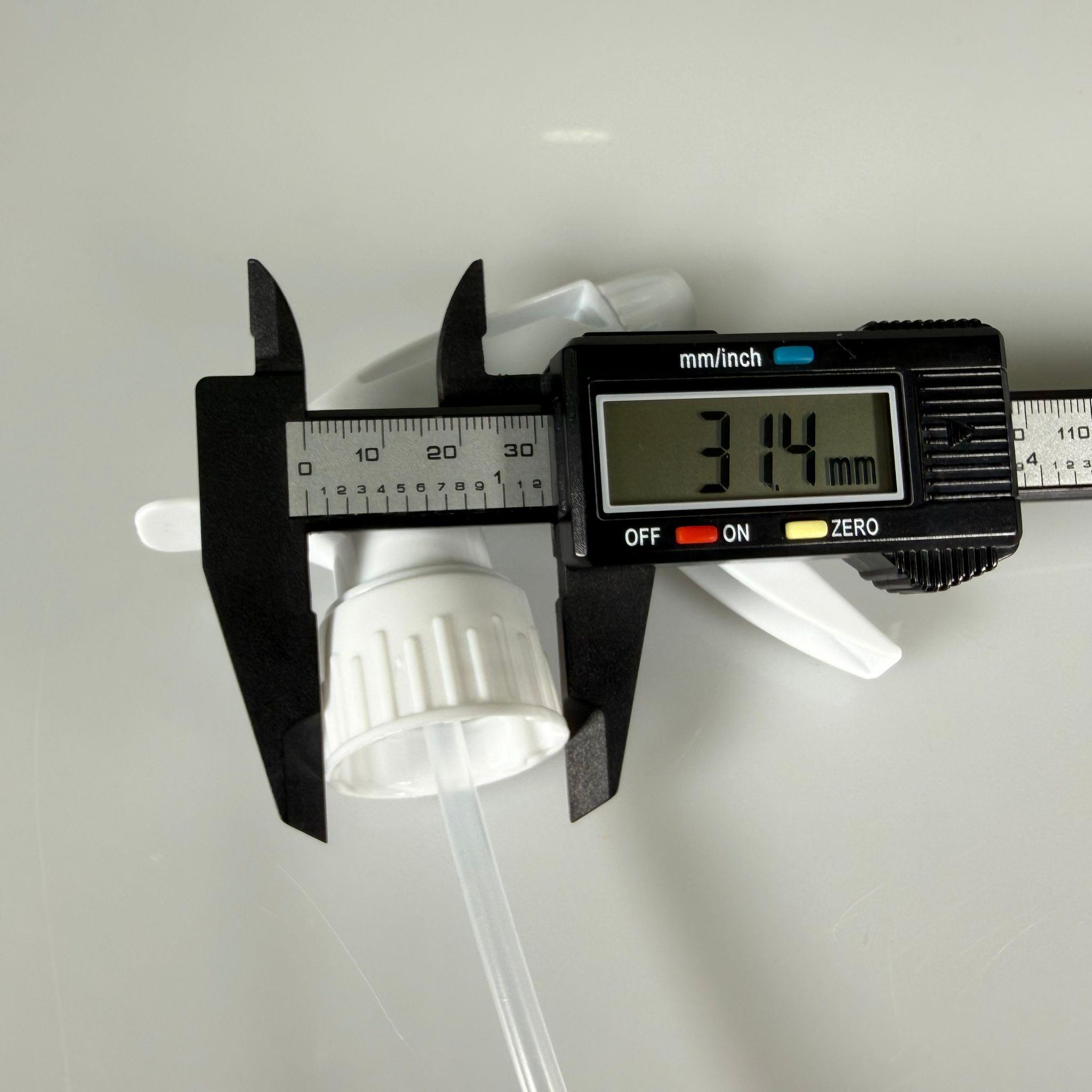 28 MM SPREY DOZAJLI SPREY - BEYAZ - 28 MM KİMYASALA DAYANIKLI TRİGER SPREY - ALTI FİLTRELİ